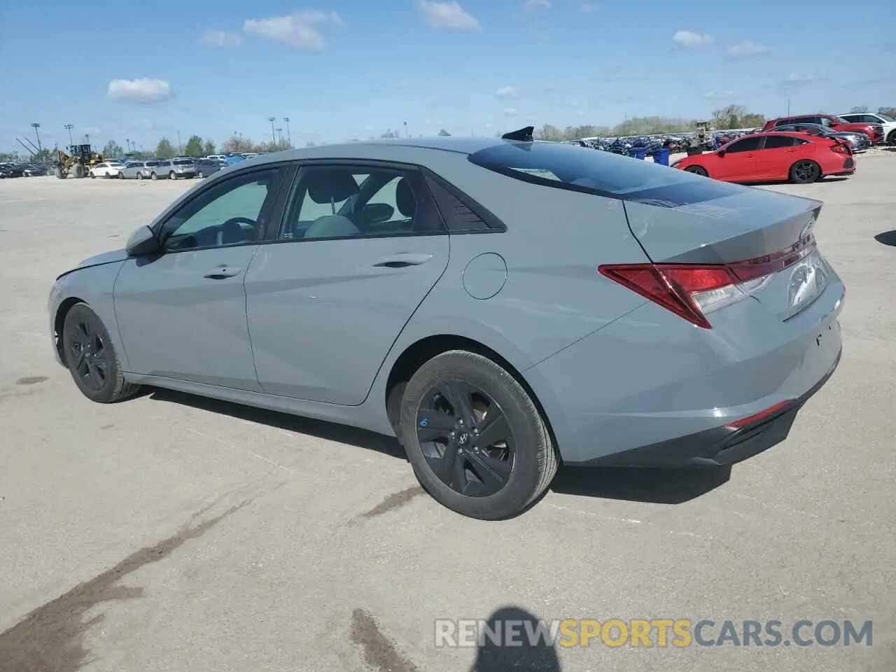 2 fotografías del automóvil dañado KMHLM4AG4NU338369 HYUNDAI ELANTRA 2022