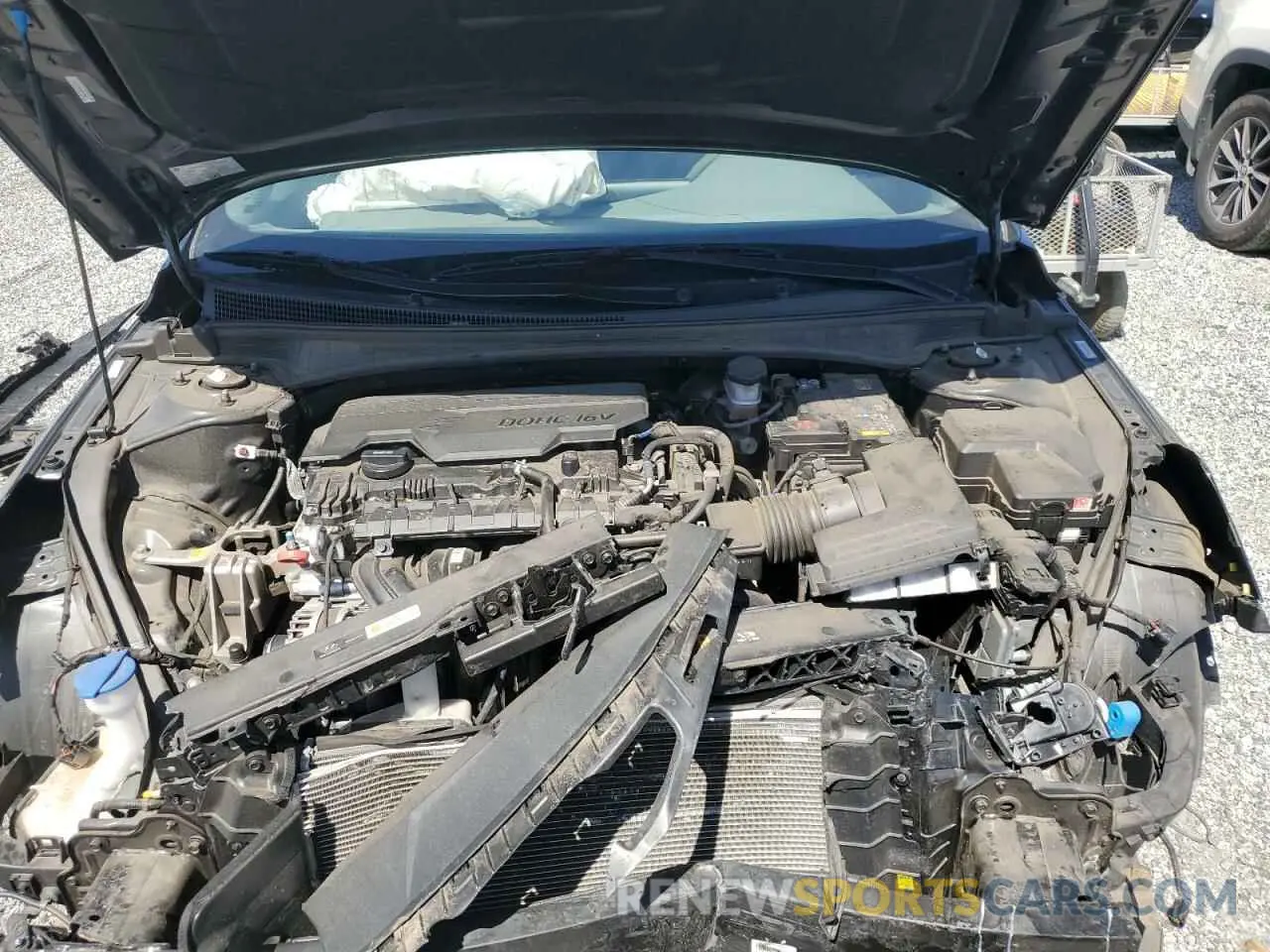 13 fotografías del automóvil dañado KMHLM4AG4NU364356 HYUNDAI ELANTRA 2022