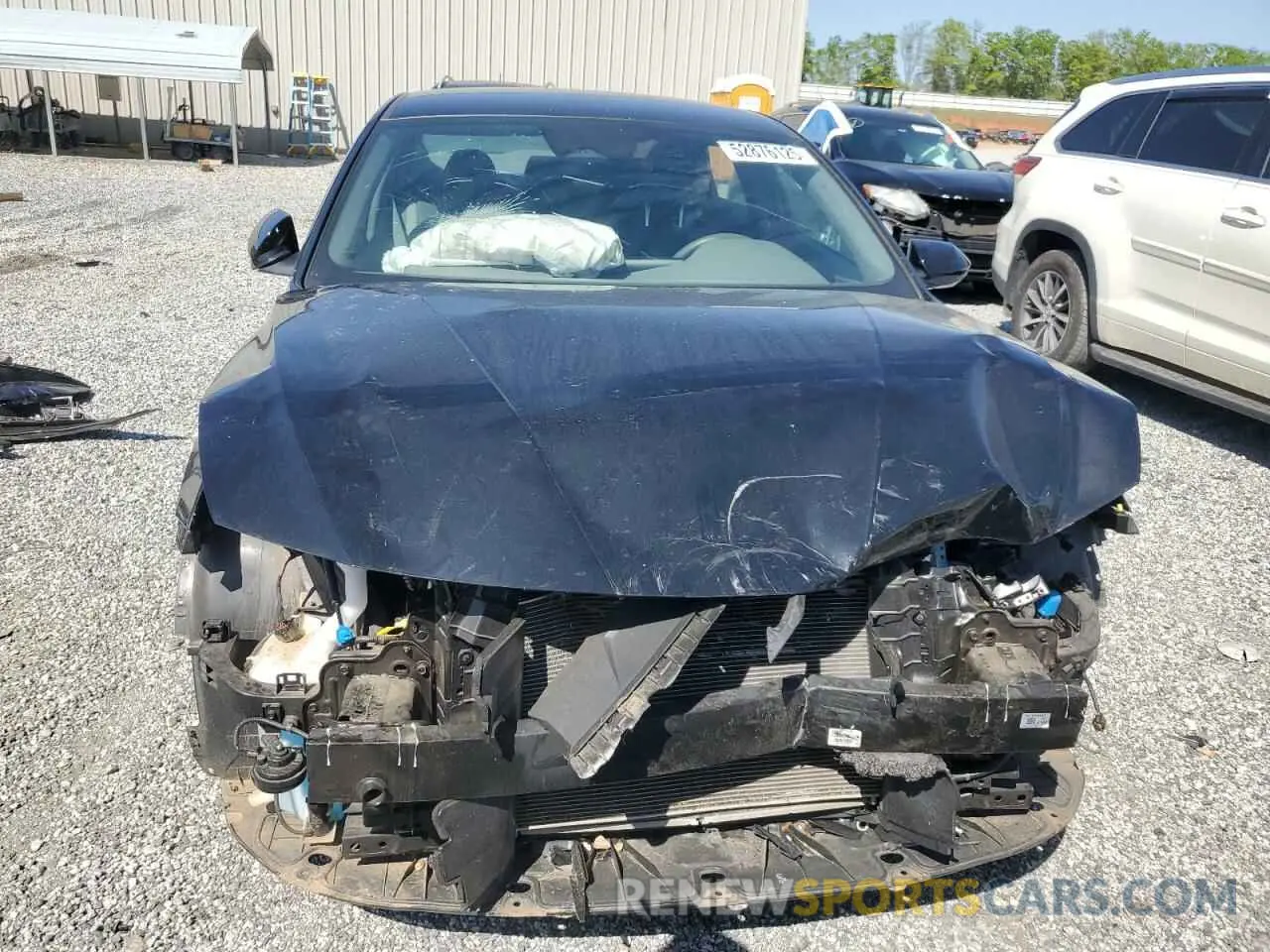 5 fotografías del automóvil dañado KMHLM4AG4NU364356 HYUNDAI ELANTRA 2022