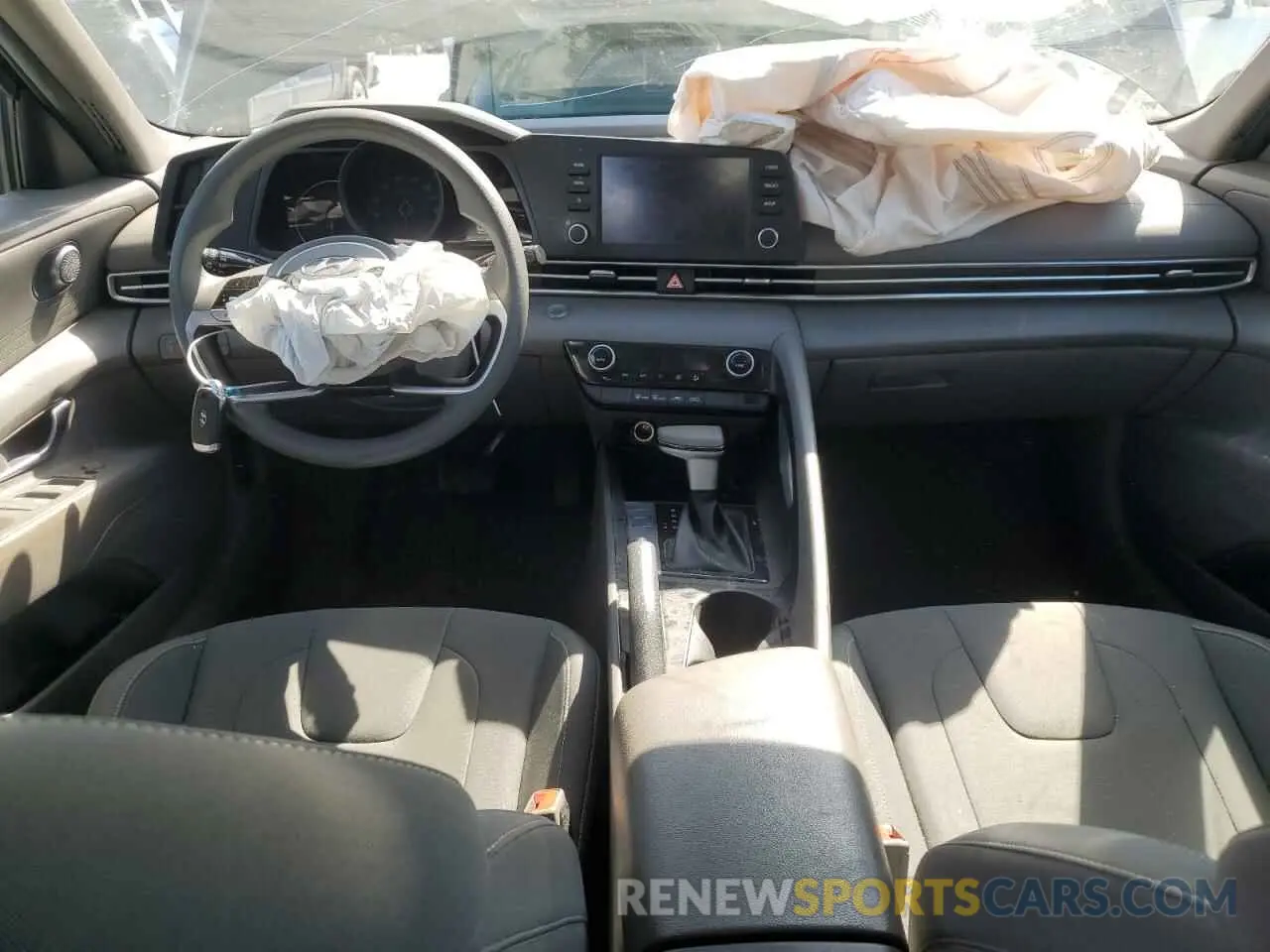 8 fotografías del automóvil dañado KMHLM4AG4NU364356 HYUNDAI ELANTRA 2022