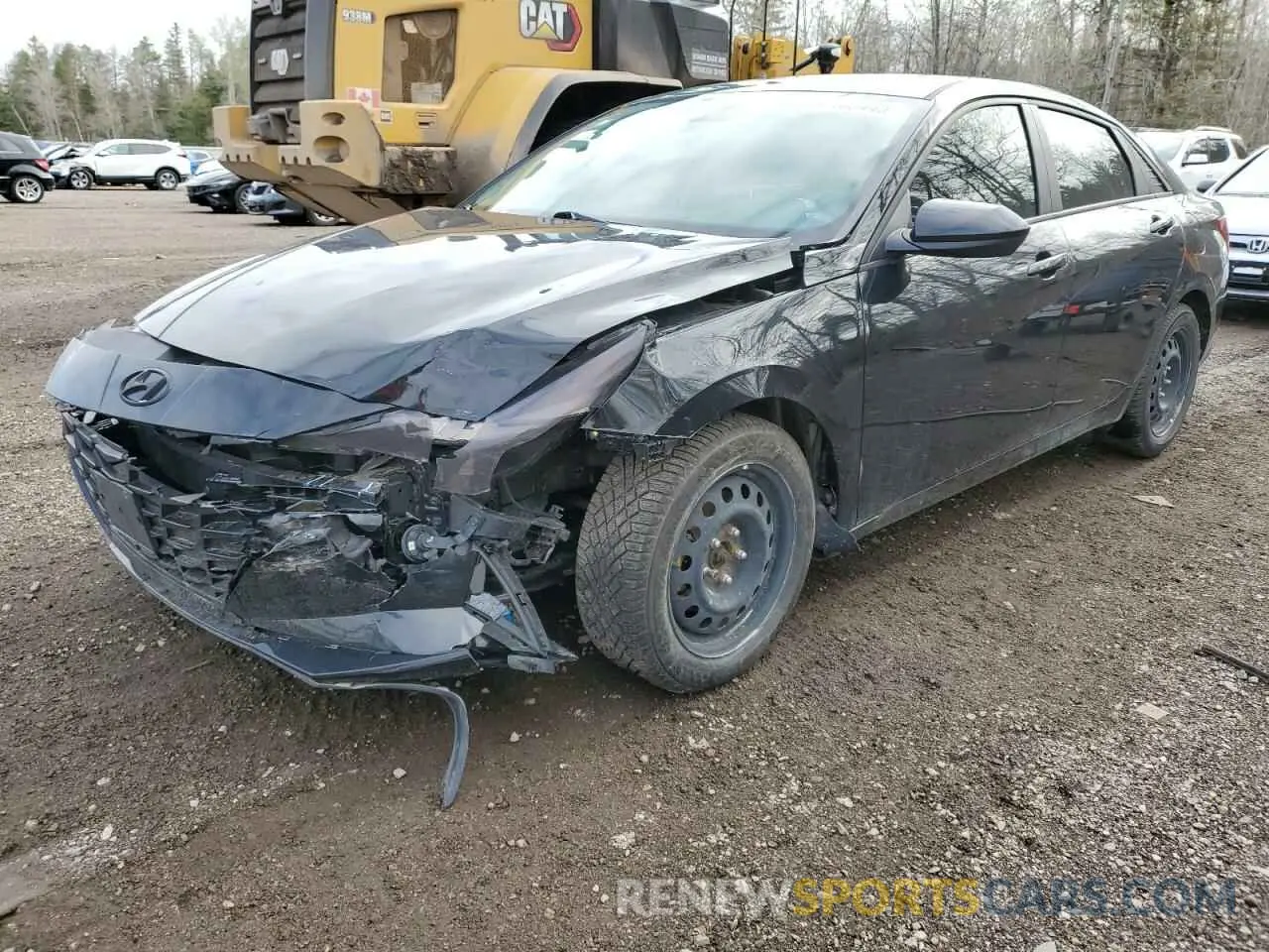 1 fotografías del automóvil dañado KMHLM4AG5NU286590 HYUNDAI ELANTRA 2022
