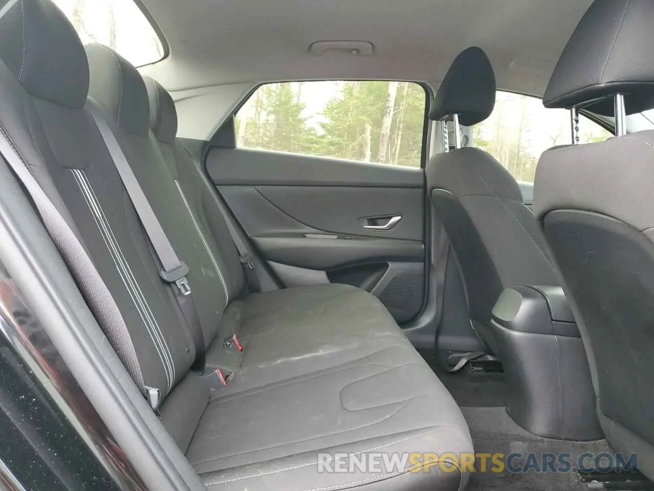 10 fotografías del automóvil dañado KMHLM4AG5NU286590 HYUNDAI ELANTRA 2022