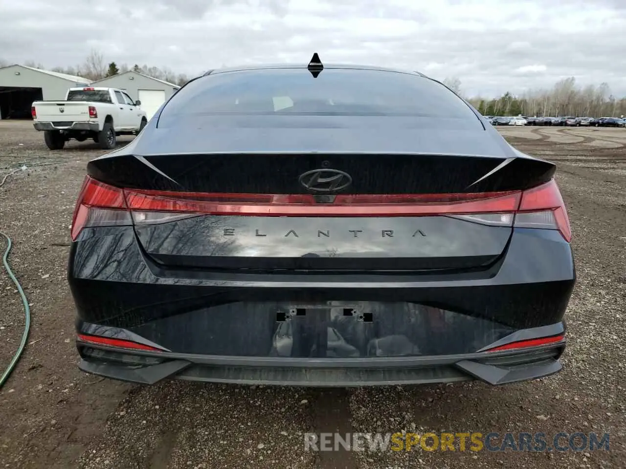 6 fotografías del automóvil dañado KMHLM4AG5NU286590 HYUNDAI ELANTRA 2022