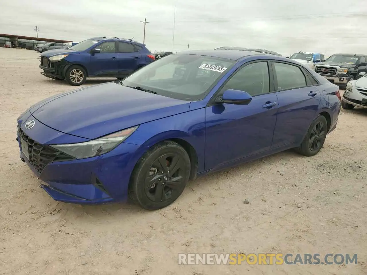 1 fotografías del automóvil dañado KMHLM4AG5NU296889 HYUNDAI ELANTRA 2022