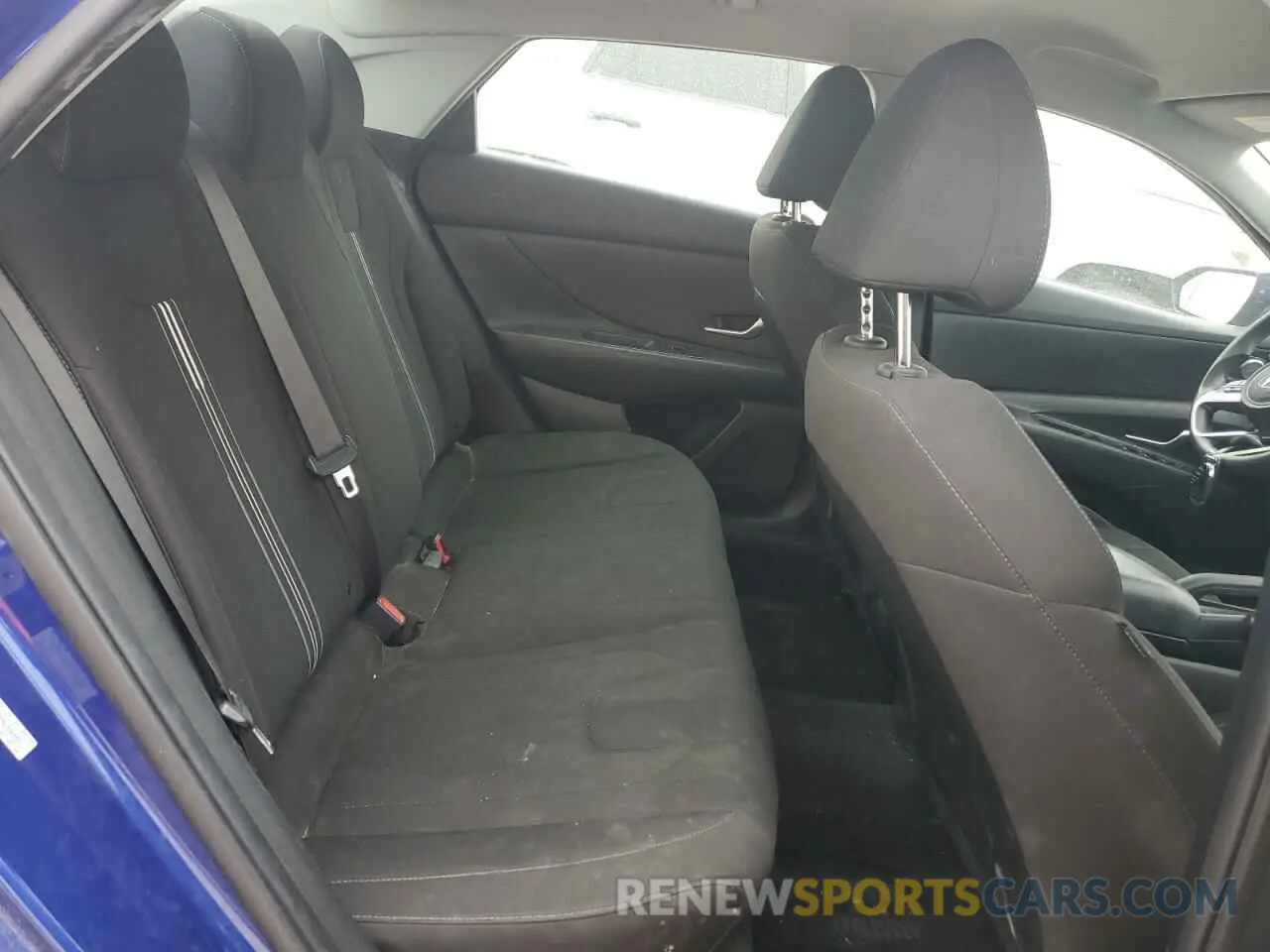 10 fotografías del automóvil dañado KMHLM4AG5NU296889 HYUNDAI ELANTRA 2022