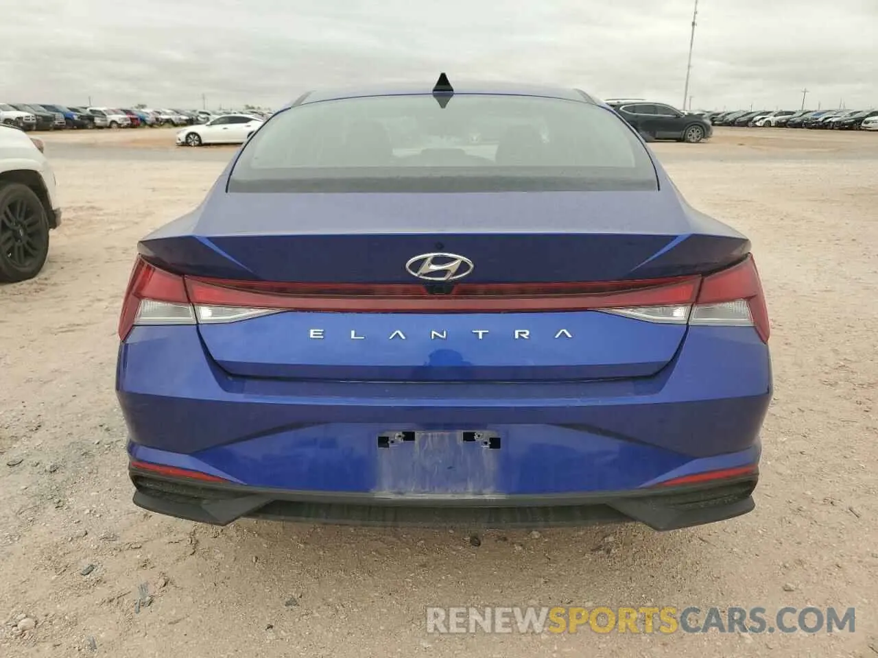 6 fotografías del automóvil dañado KMHLM4AG5NU296889 HYUNDAI ELANTRA 2022