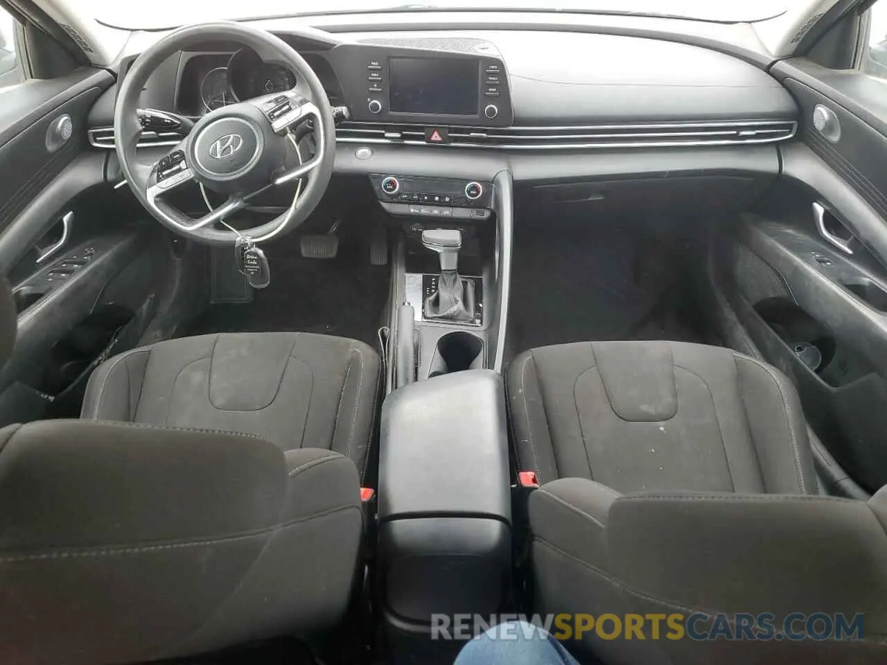 8 fotografías del automóvil dañado KMHLM4AG5NU296889 HYUNDAI ELANTRA 2022