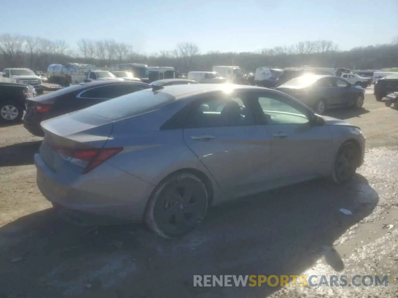 3 fotografías del automóvil dañado KMHLM4AG5NU330135 HYUNDAI ELANTRA 2022