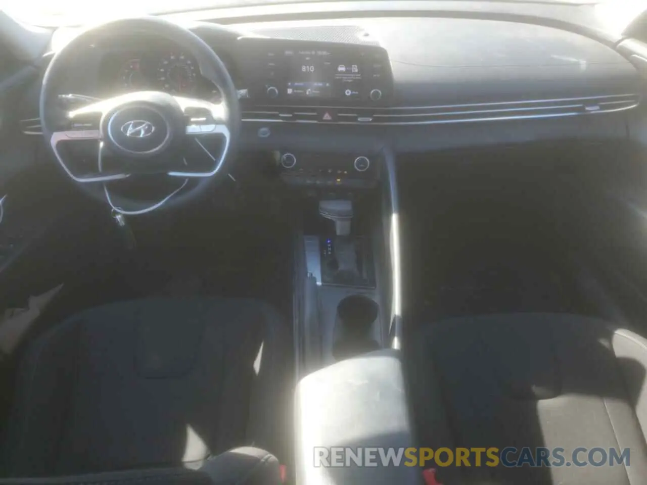 8 fotografías del automóvil dañado KMHLM4AG5NU330135 HYUNDAI ELANTRA 2022