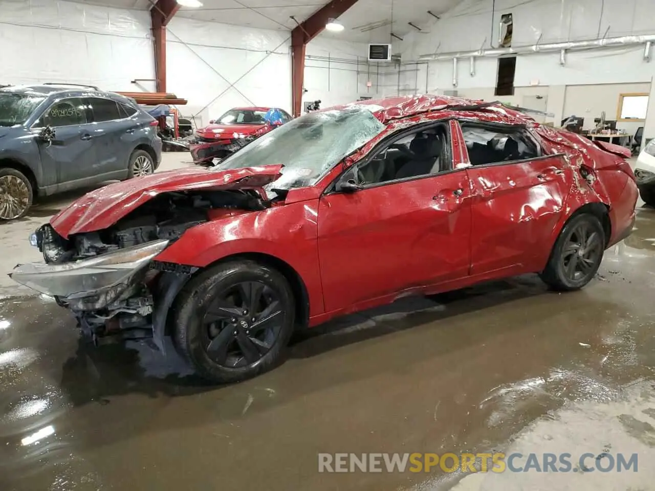 1 fotografías del automóvil dañado KMHLM4AG5NU350241 HYUNDAI ELANTRA 2022