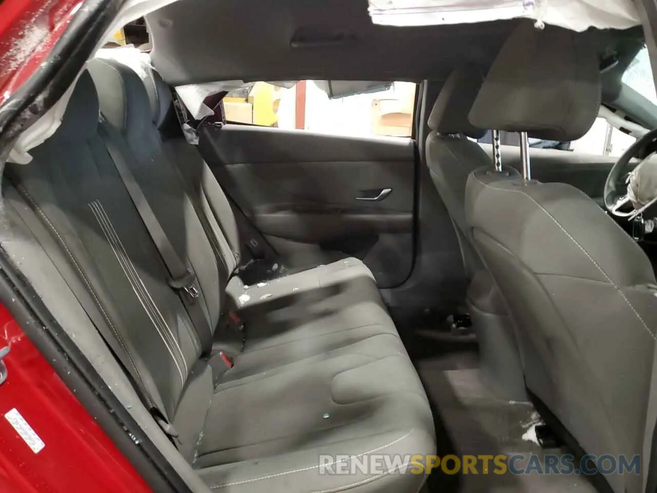 10 fotografías del automóvil dañado KMHLM4AG5NU350241 HYUNDAI ELANTRA 2022