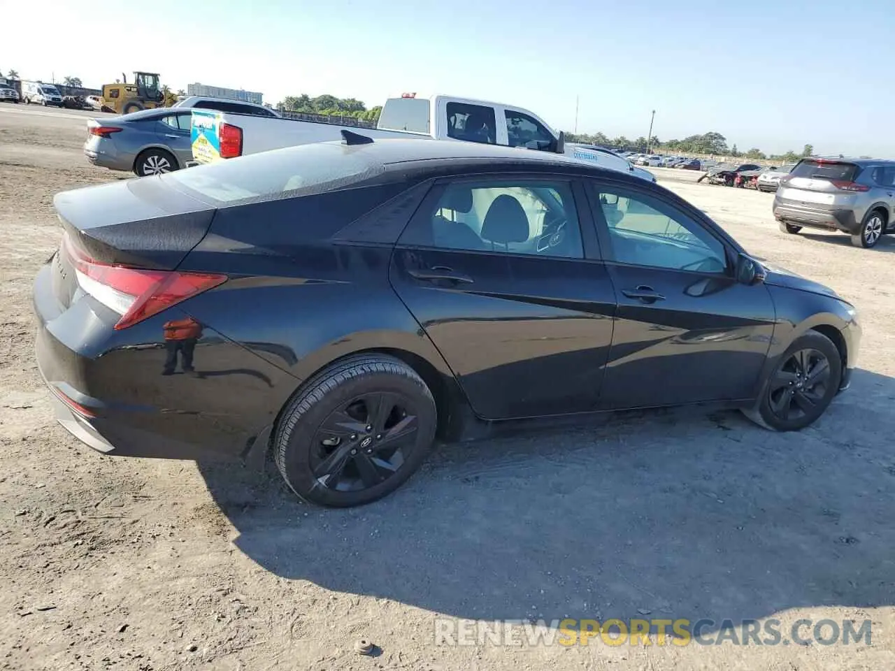 3 fotografías del automóvil dañado KMHLM4AG6NU218346 HYUNDAI ELANTRA 2022