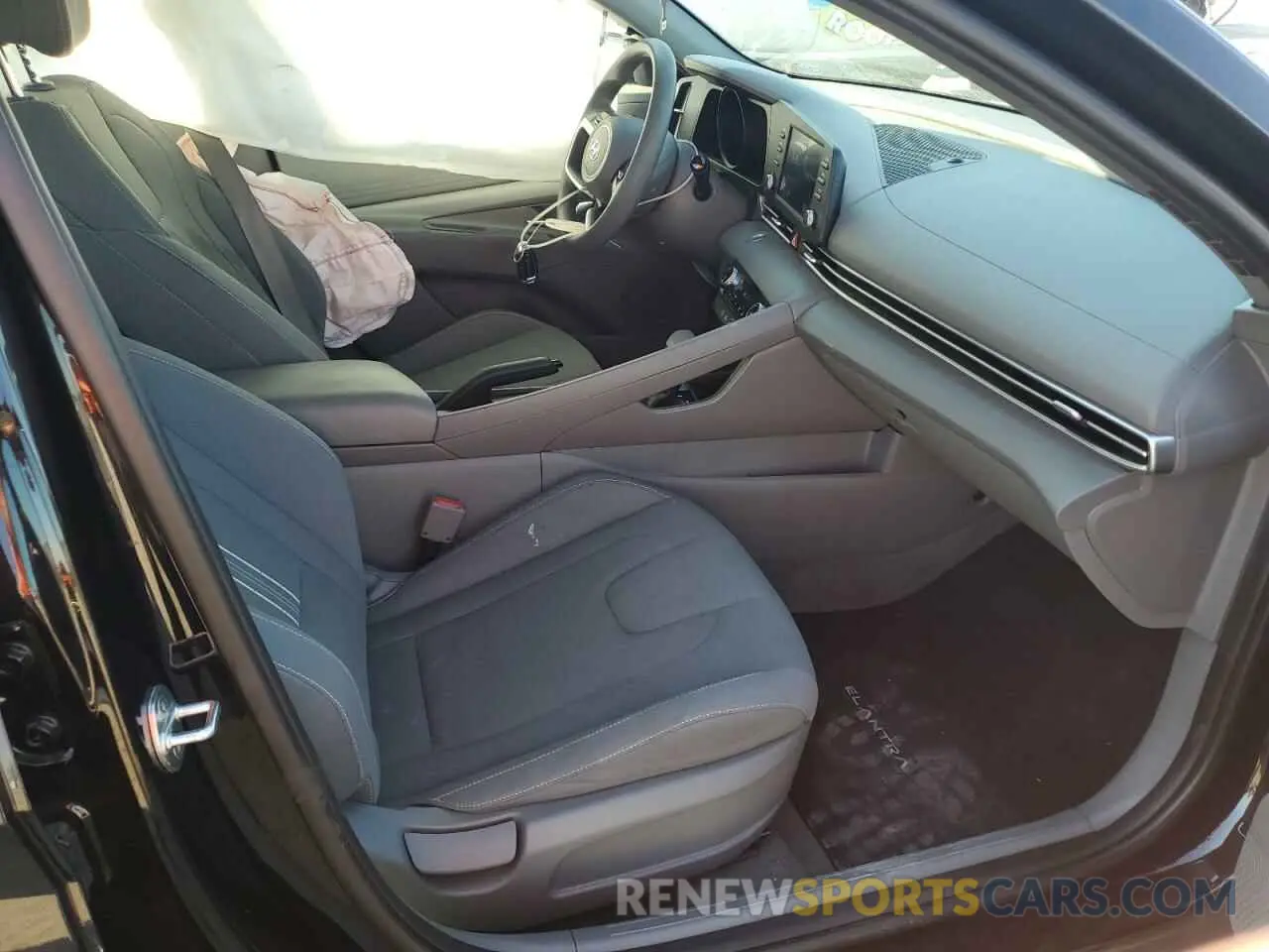 7 fotografías del automóvil dañado KMHLM4AG6NU218346 HYUNDAI ELANTRA 2022