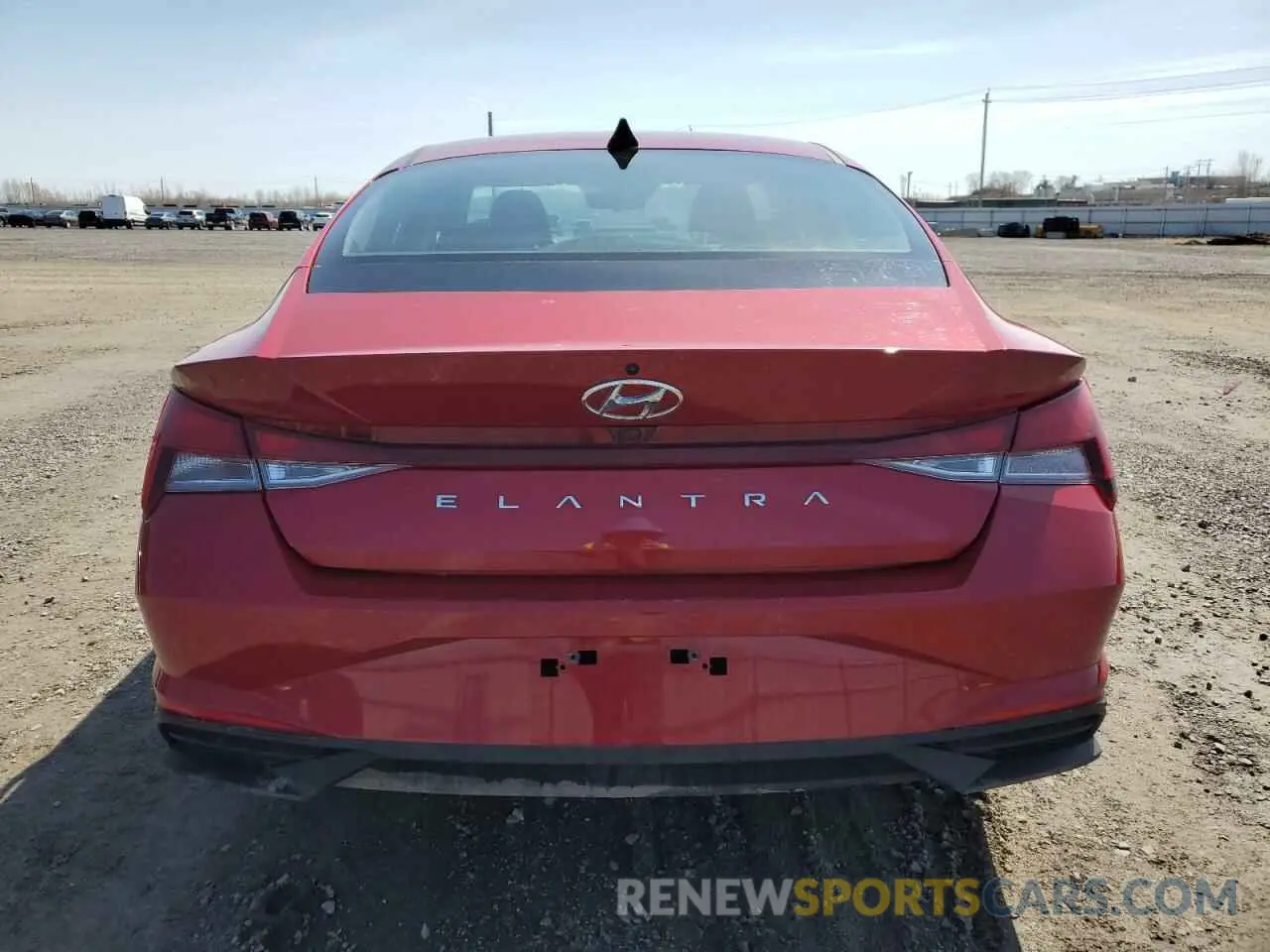 6 fotografías del automóvil dañado KMHLM4AG6NU286100 HYUNDAI ELANTRA 2022