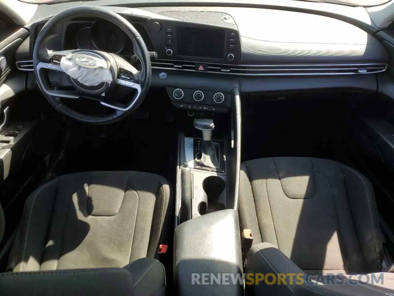 8 fotografías del automóvil dañado KMHLM4AG6NU286100 HYUNDAI ELANTRA 2022