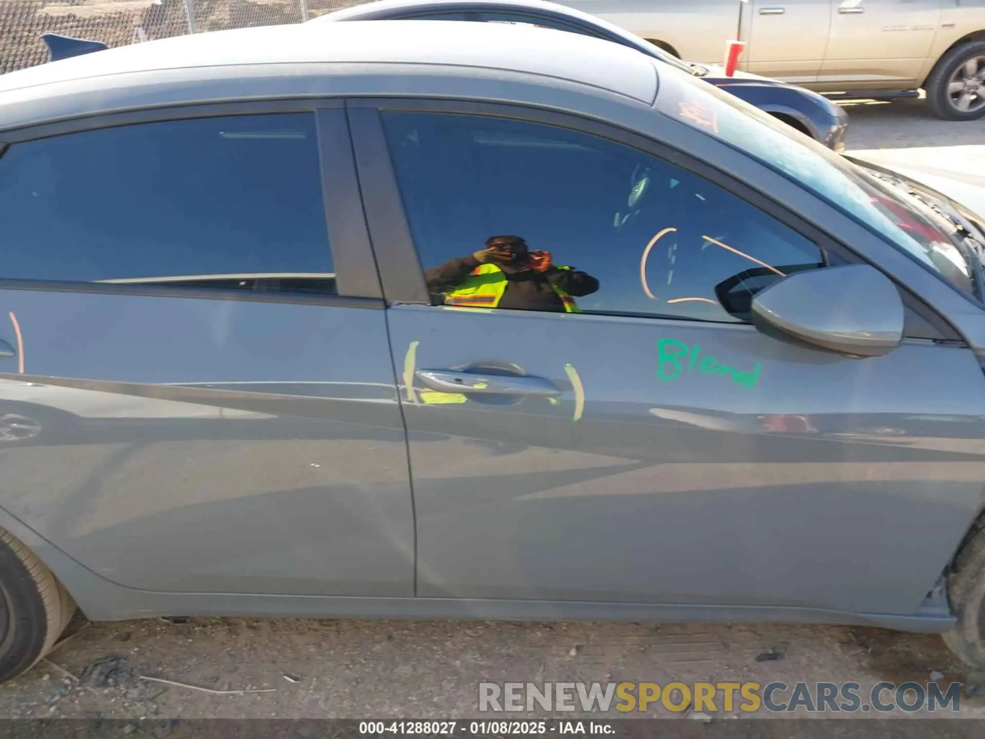 13 fotografías del automóvil dañado KMHLM4AG6NU317717 HYUNDAI ELANTRA 2022