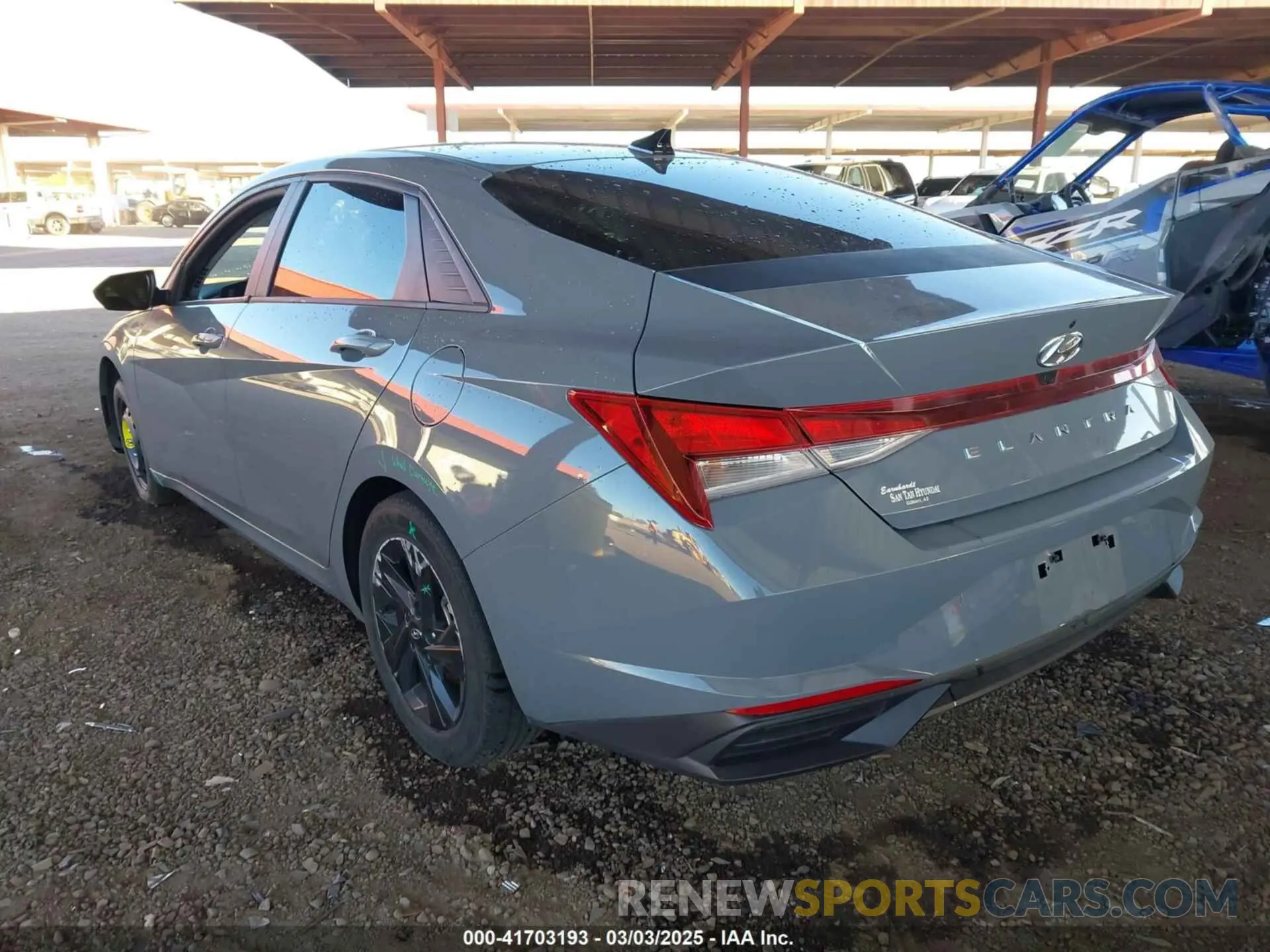 3 fotografías del automóvil dañado KMHLM4AG6NU353164 HYUNDAI ELANTRA 2022