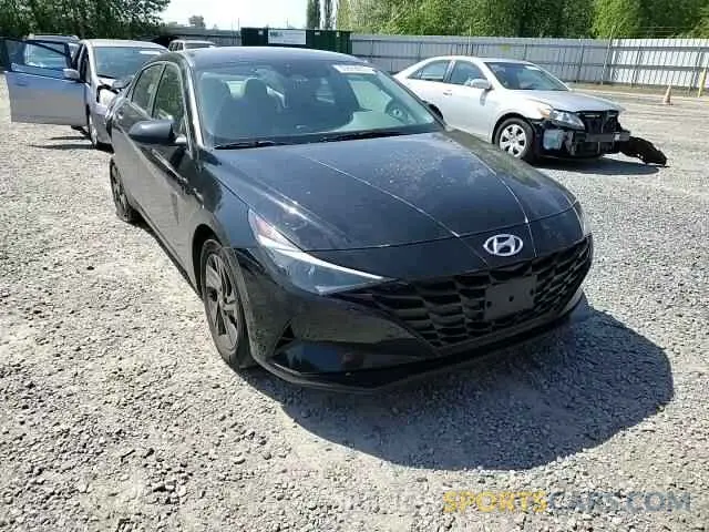 14 fotografías del automóvil dañado KMHLM4AG7NU243840 HYUNDAI ELANTRA 2022