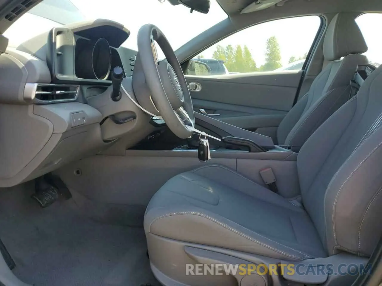 7 fotografías del automóvil dañado KMHLM4AG7NU243840 HYUNDAI ELANTRA 2022