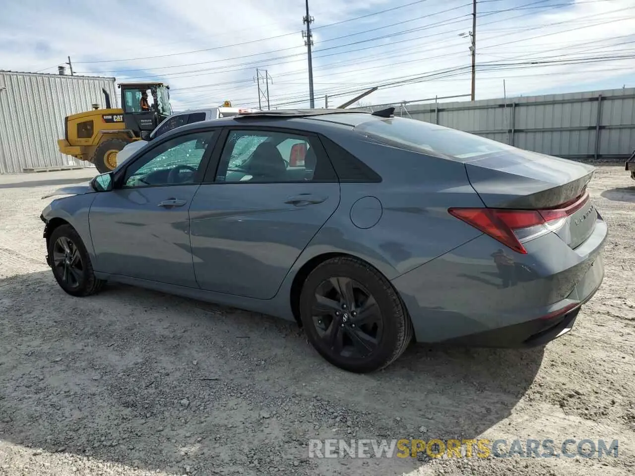 2 fotografías del automóvil dañado KMHLM4AG7NU256264 HYUNDAI ELANTRA 2022
