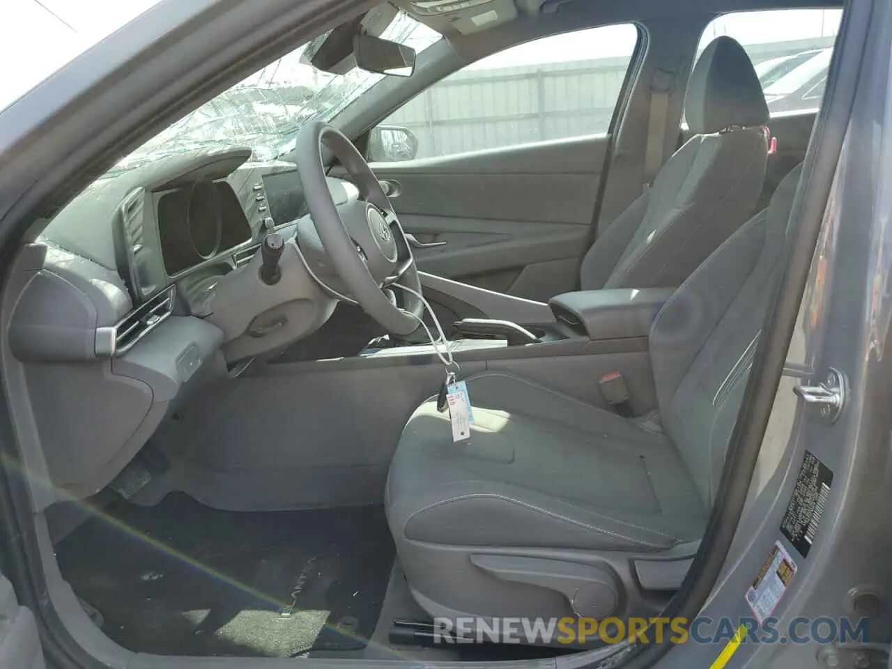 7 fotografías del automóvil dañado KMHLM4AG7NU256264 HYUNDAI ELANTRA 2022