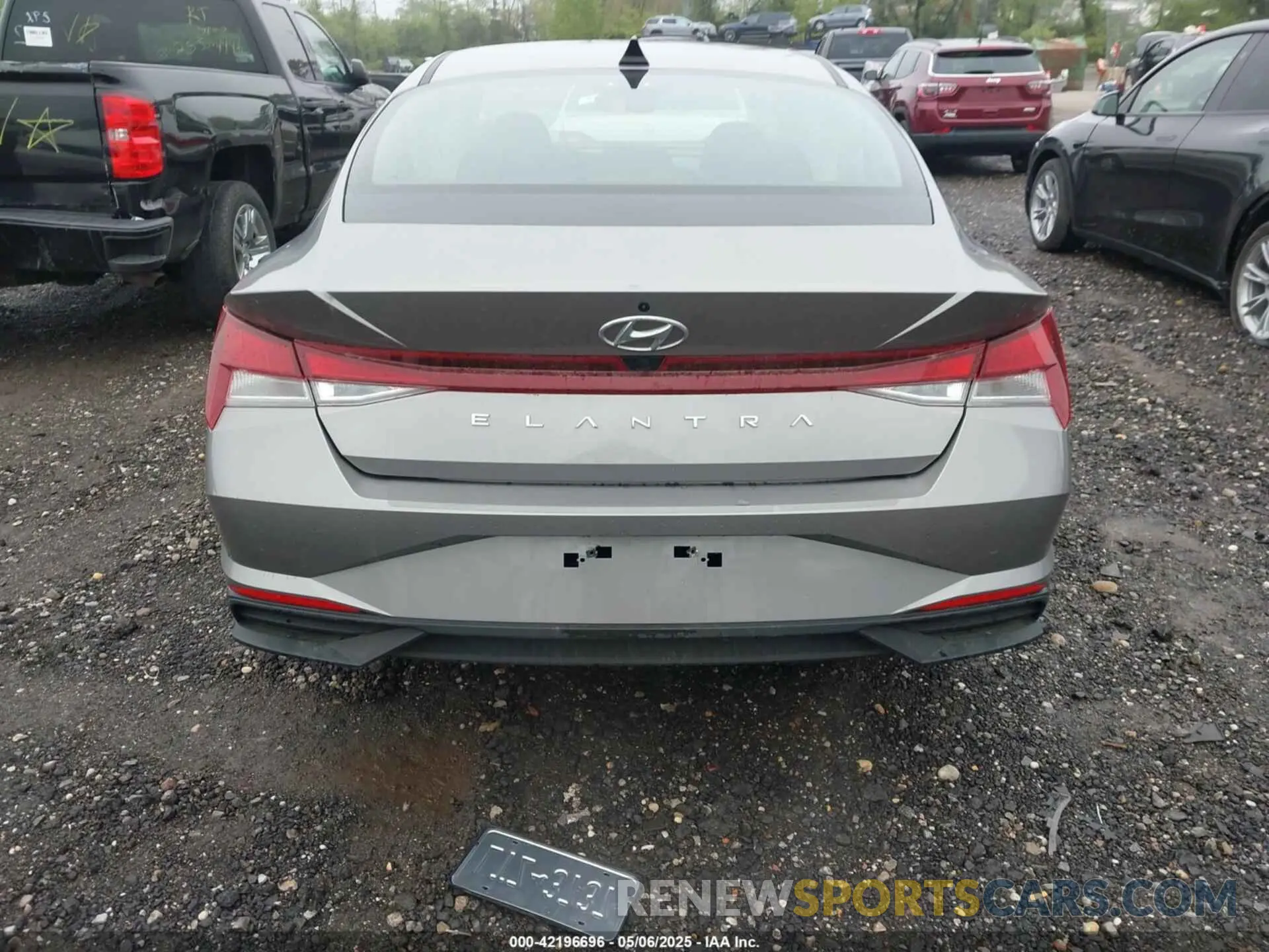 16 fotografías del automóvil dañado KMHLM4AG8NU286454 HYUNDAI ELANTRA 2022