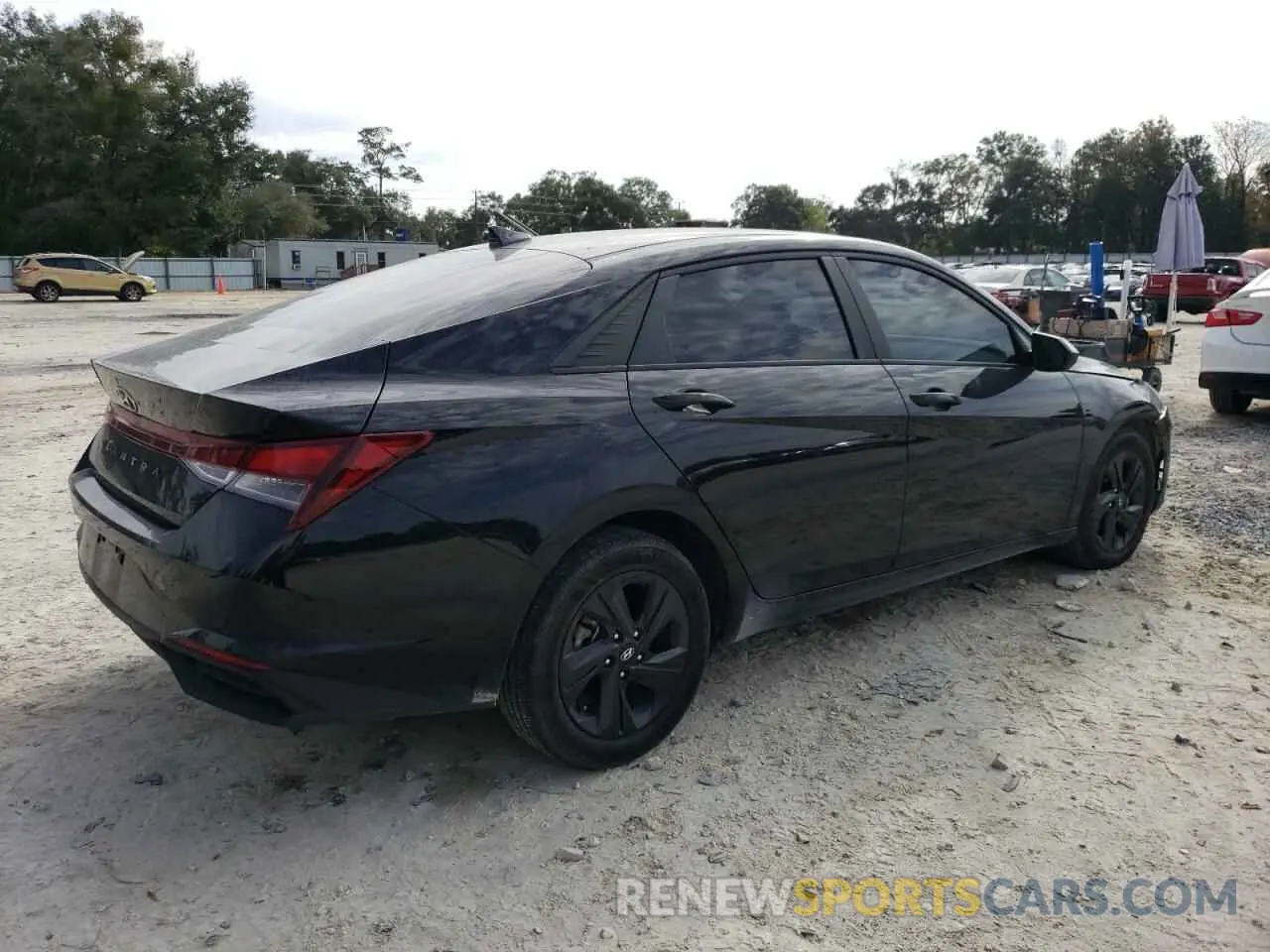 3 fotografías del automóvil dañado KMHLM4AG8NU328704 HYUNDAI ELANTRA 2022