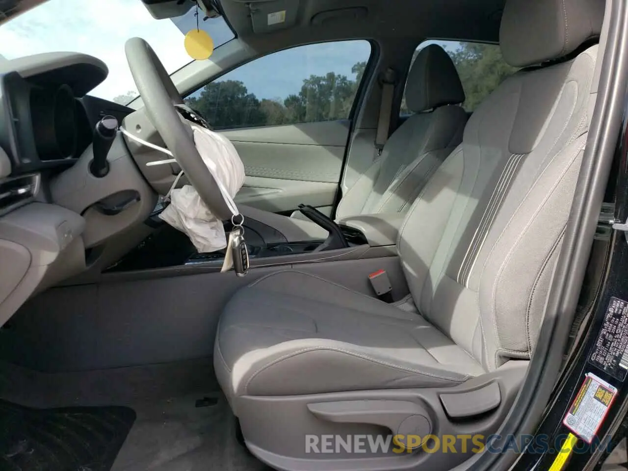 7 fotografías del automóvil dañado KMHLM4AG8NU328704 HYUNDAI ELANTRA 2022