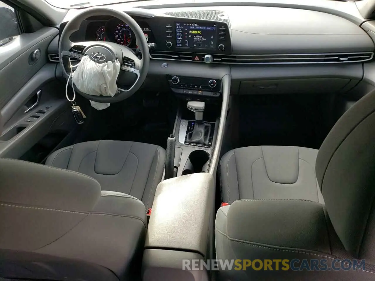 8 fotografías del automóvil dañado KMHLM4AG8NU328704 HYUNDAI ELANTRA 2022