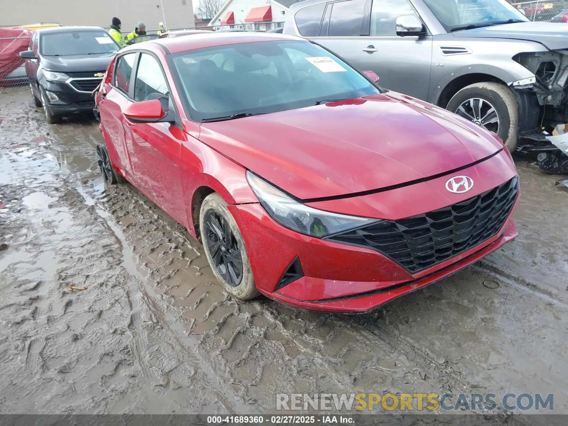 1 fotografías del automóvil dañado KMHLM4AG8NU351741 HYUNDAI ELANTRA 2022
