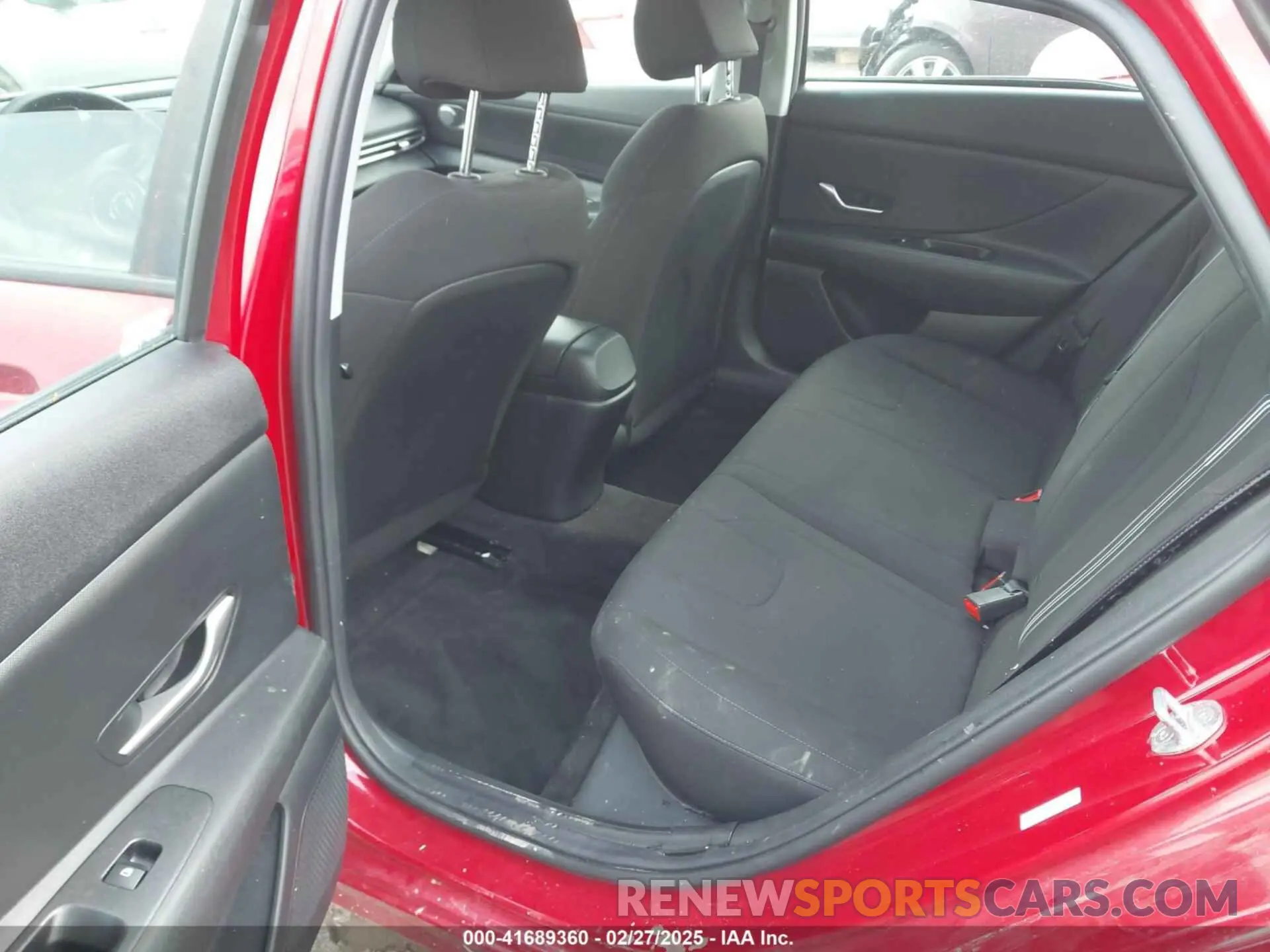 8 fotografías del automóvil dañado KMHLM4AG8NU351741 HYUNDAI ELANTRA 2022