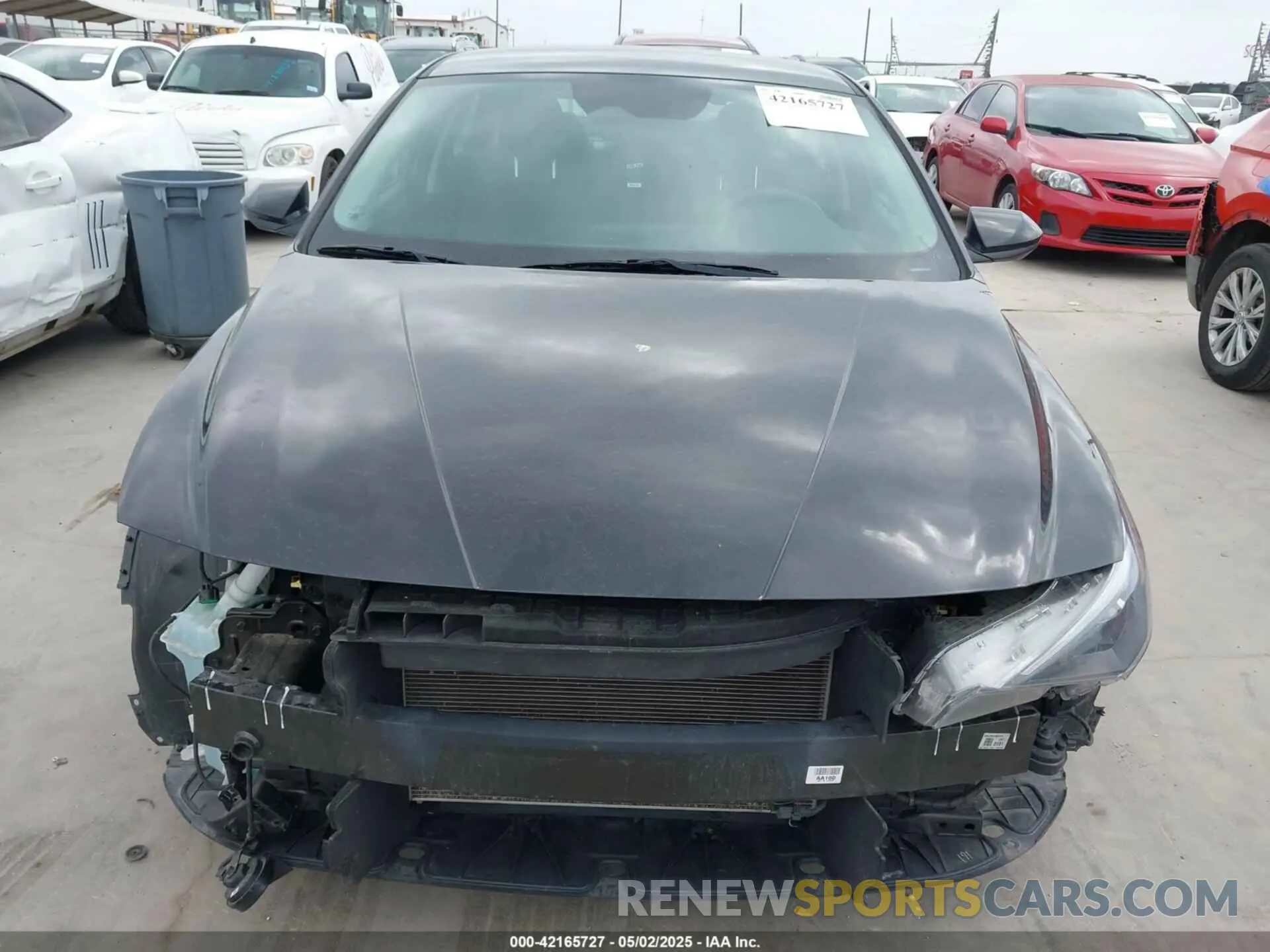 13 fotografías del automóvil dañado KMHLM4AG9NU218972 HYUNDAI ELANTRA 2022