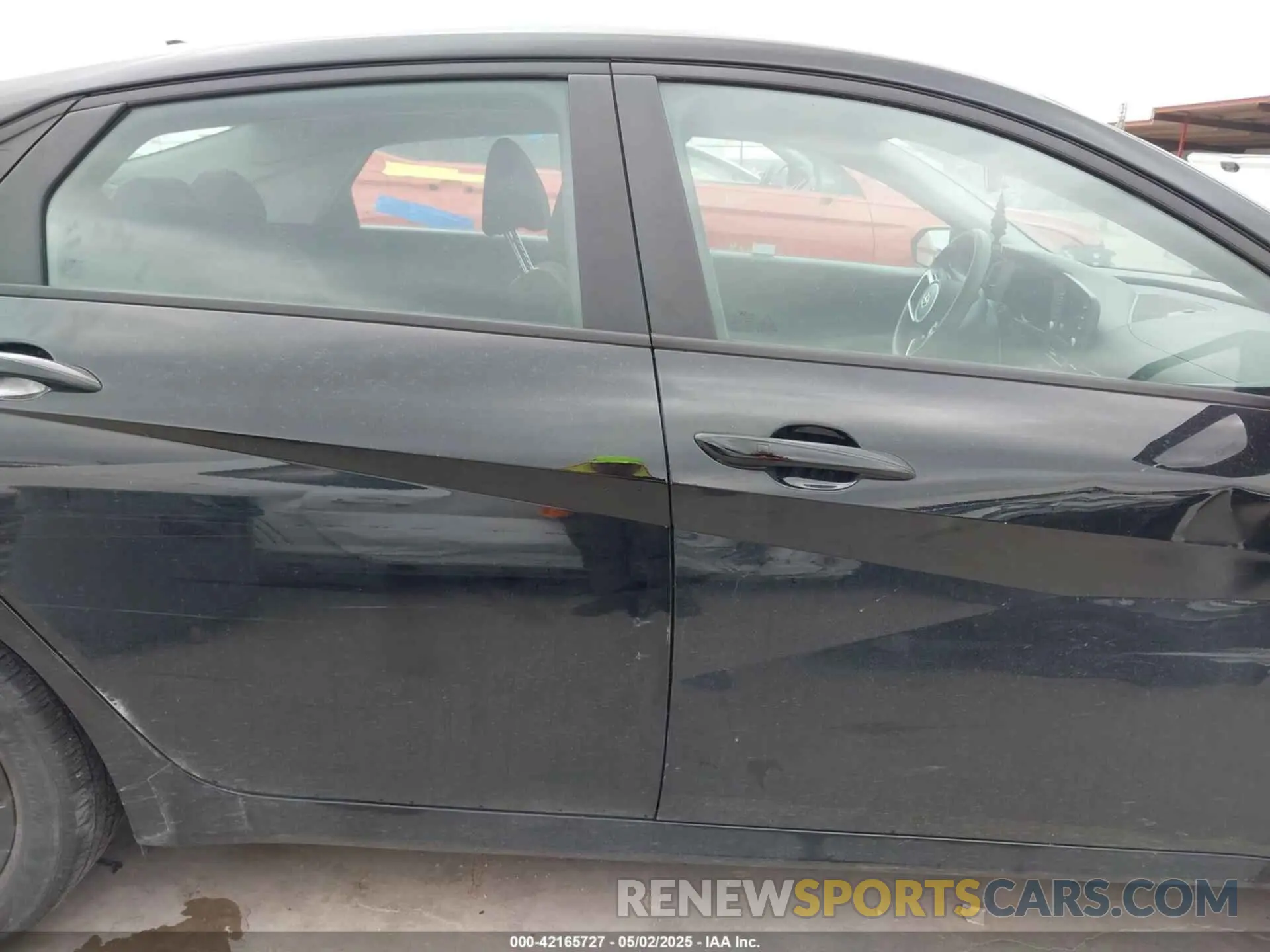 14 fotografías del automóvil dañado KMHLM4AG9NU218972 HYUNDAI ELANTRA 2022