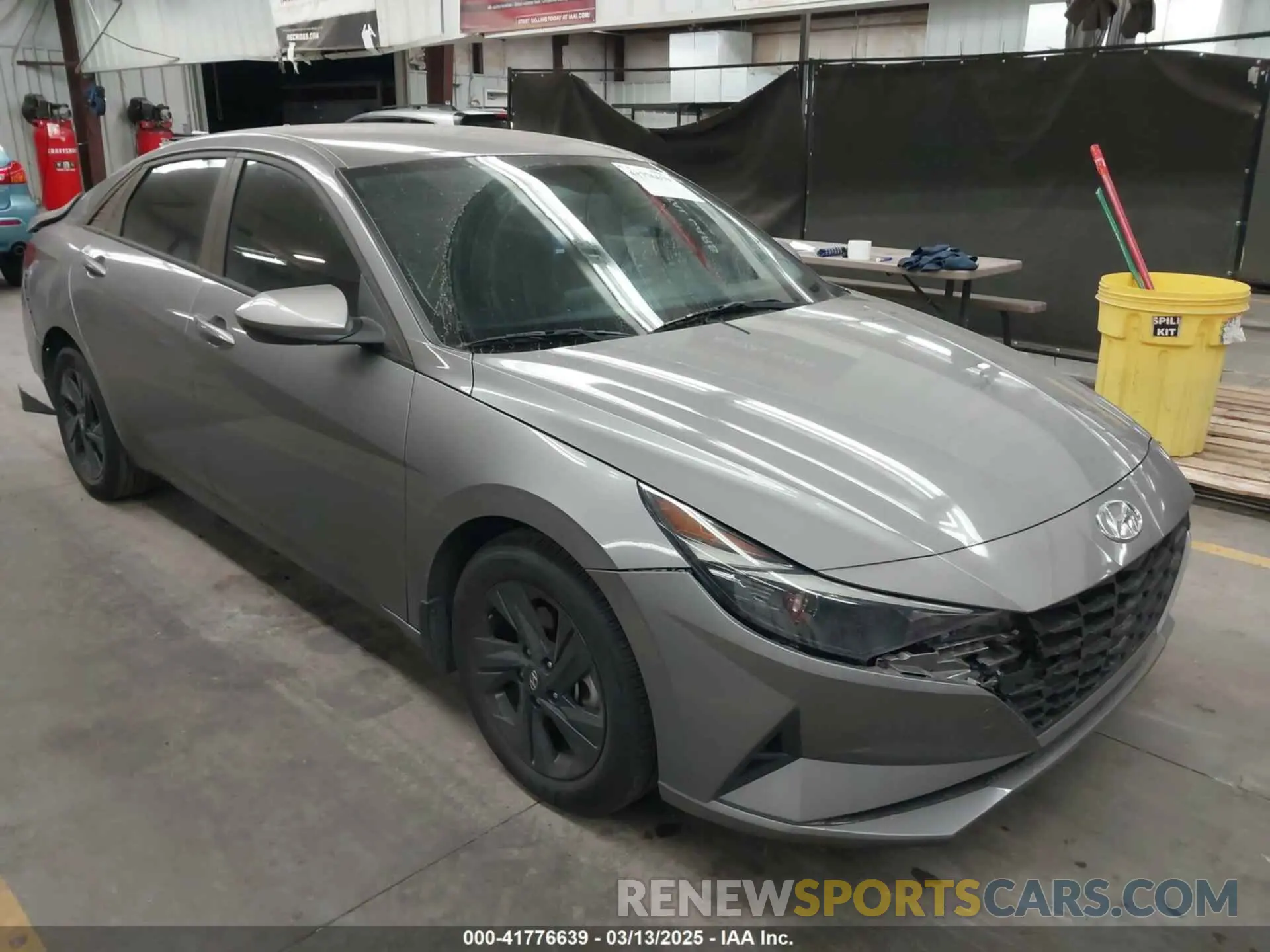 1 fotografías del automóvil dañado KMHLM4AG9NU271624 HYUNDAI ELANTRA 2022