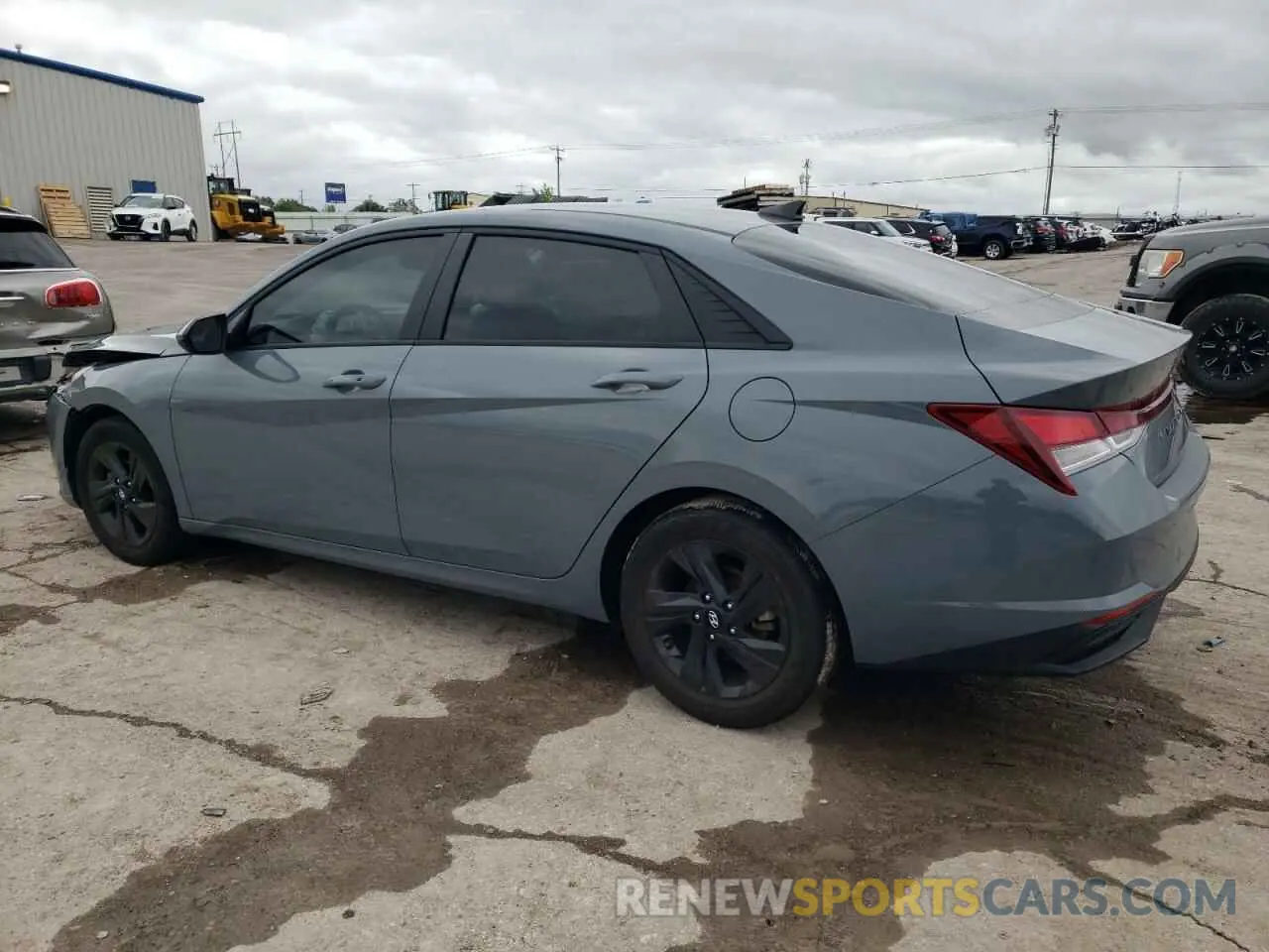2 fotografías del automóvil dañado KMHLM4AG9NU332146 HYUNDAI ELANTRA 2022
