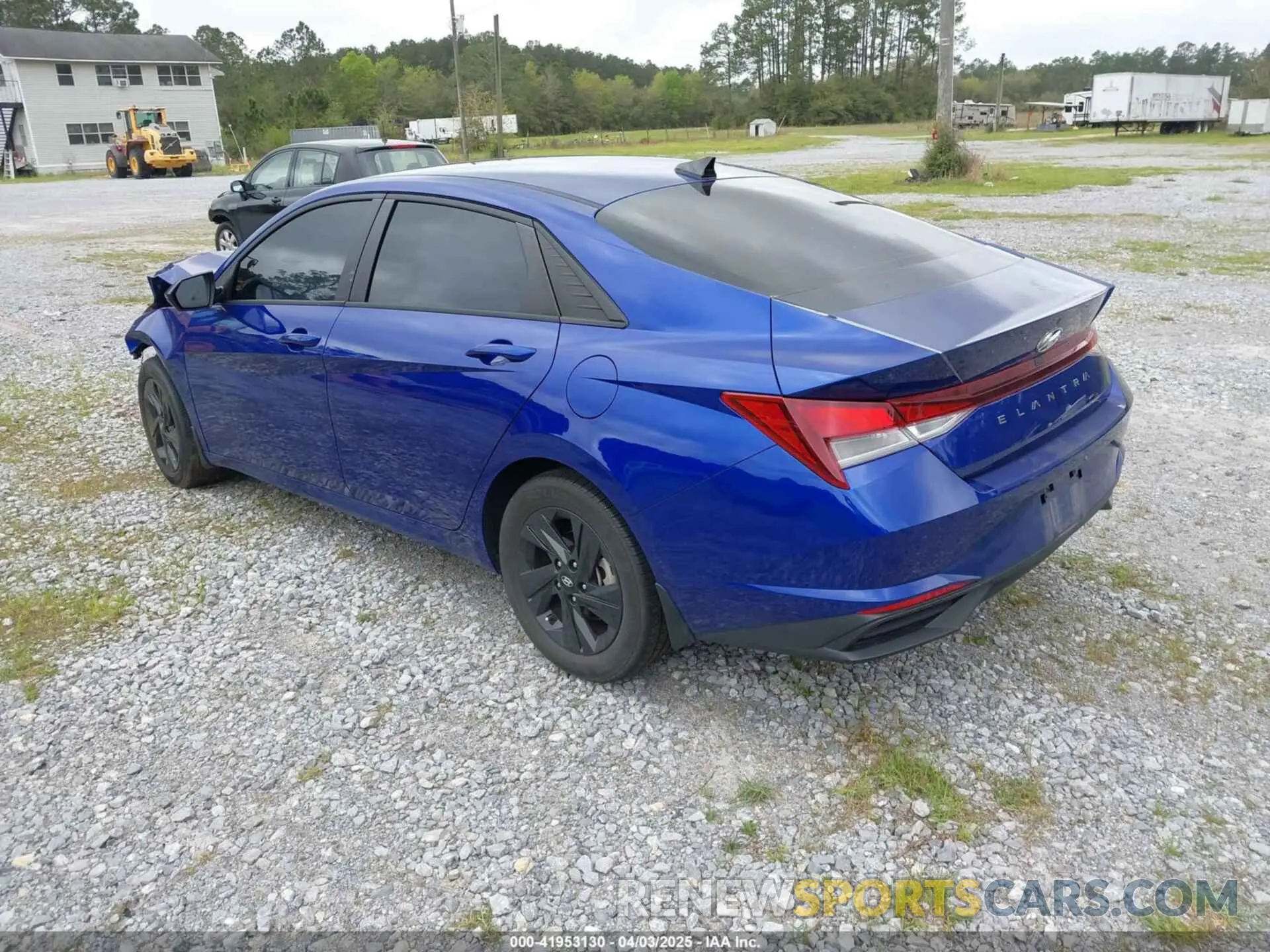 3 fotografías del automóvil dañado KMHLM4AG9NU345205 HYUNDAI ELANTRA 2022