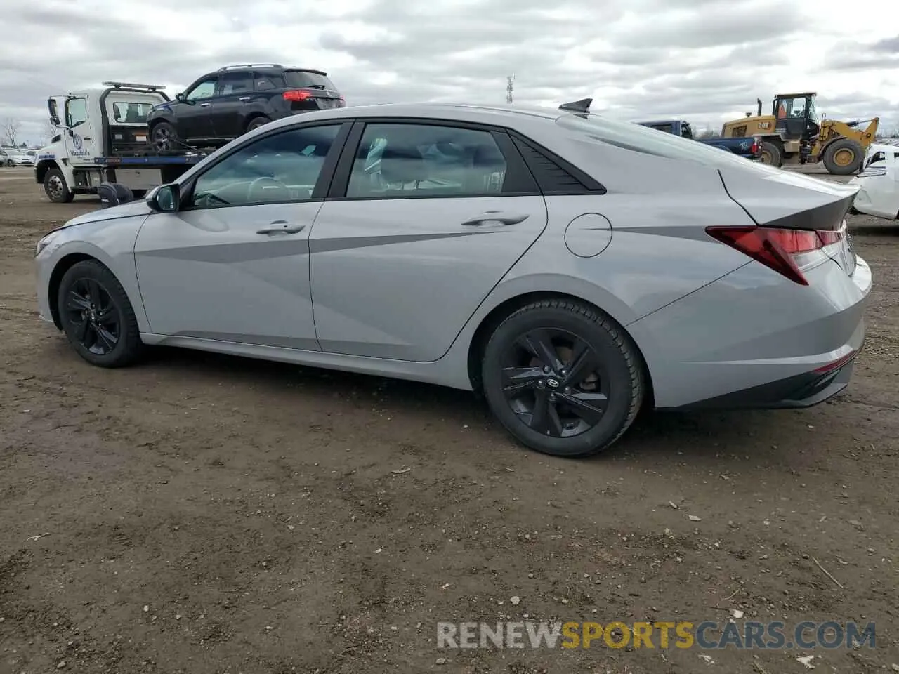 2 fotografías del automóvil dañado KMHLM4AGXNU250524 HYUNDAI ELANTRA 2022