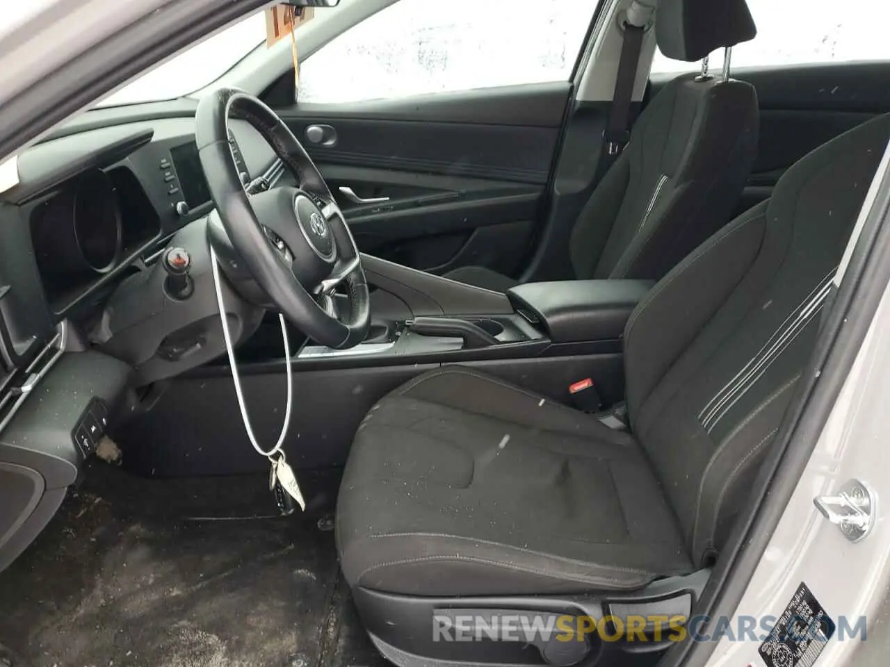 7 fotografías del automóvil dañado KMHLM4AGXNU261653 HYUNDAI ELANTRA 2022