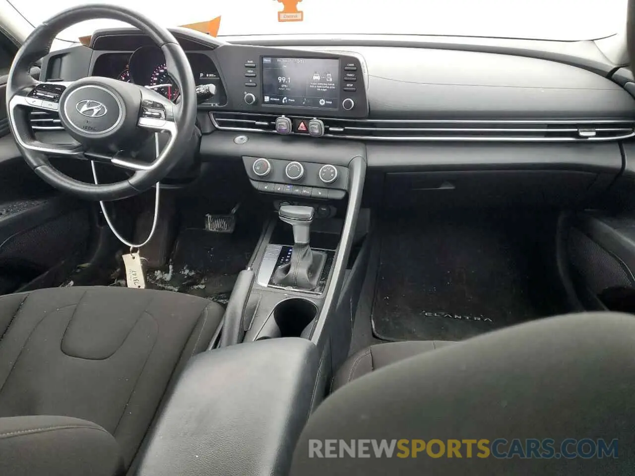 8 fotografías del automóvil dañado KMHLM4AGXNU261653 HYUNDAI ELANTRA 2022
