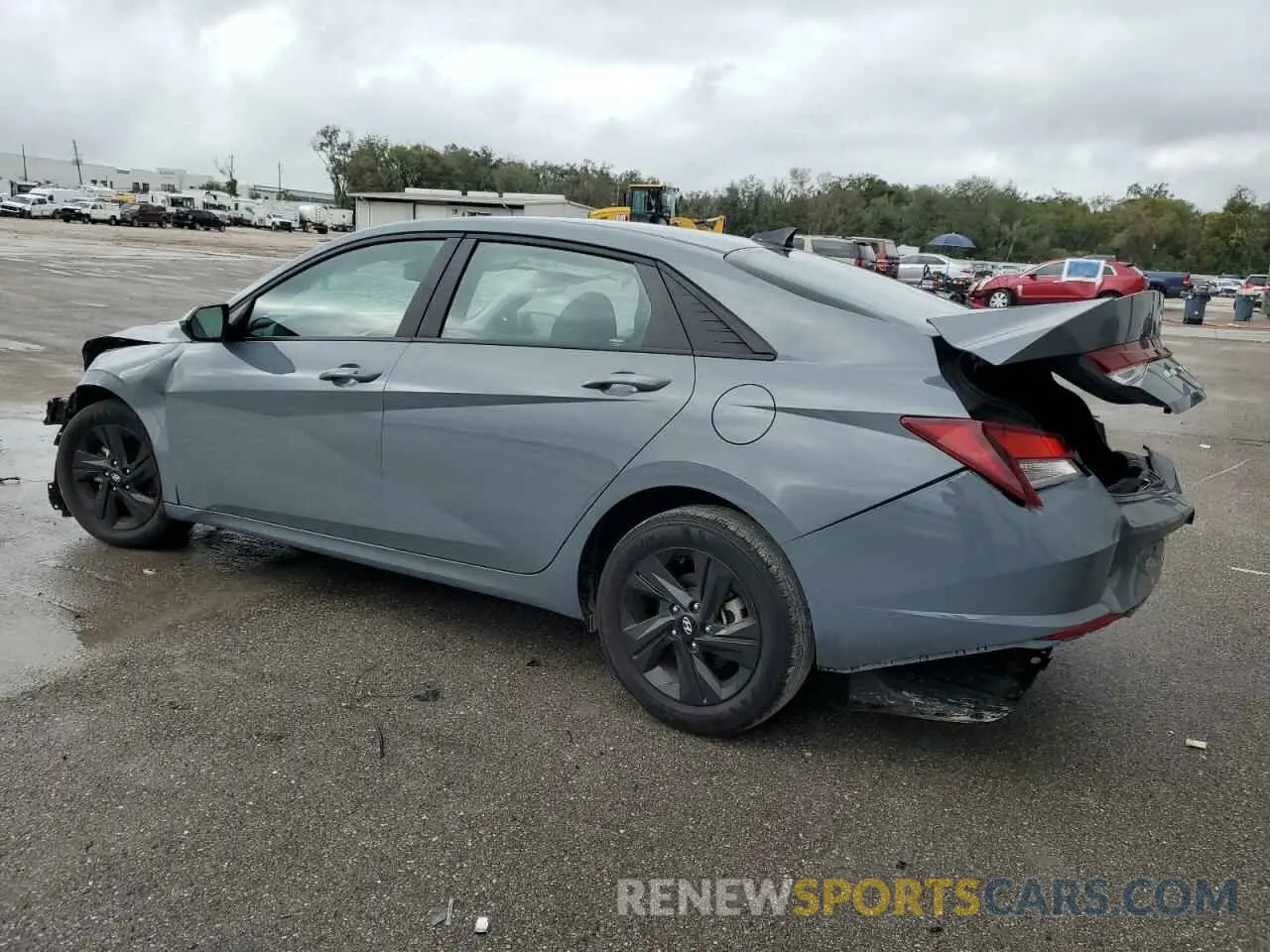 2 fotografías del automóvil dañado KMHLM4AGXNU281997 HYUNDAI ELANTRA 2022