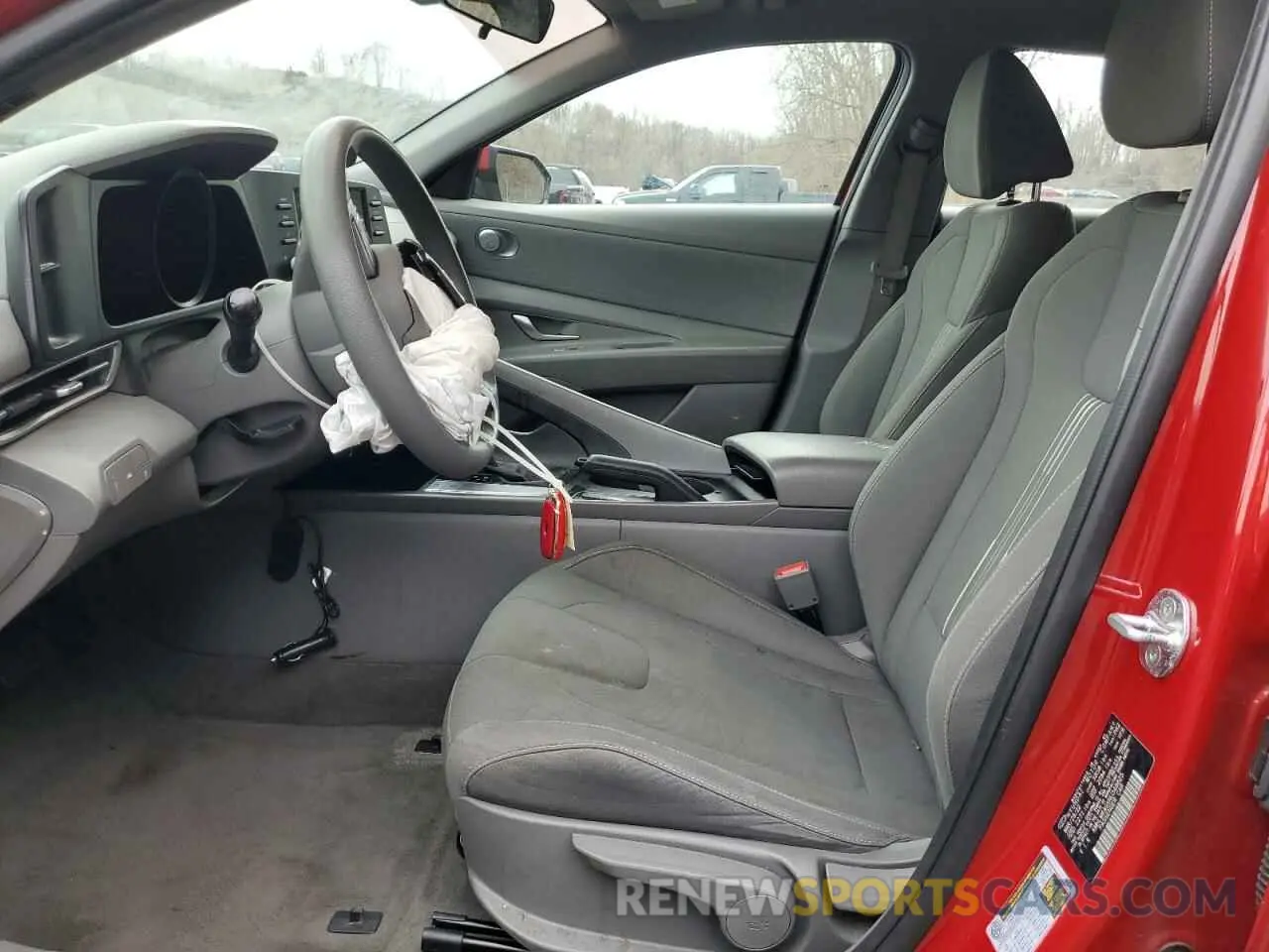7 fotografías del automóvil dañado KMHLM4AGXNU348825 HYUNDAI ELANTRA 2022