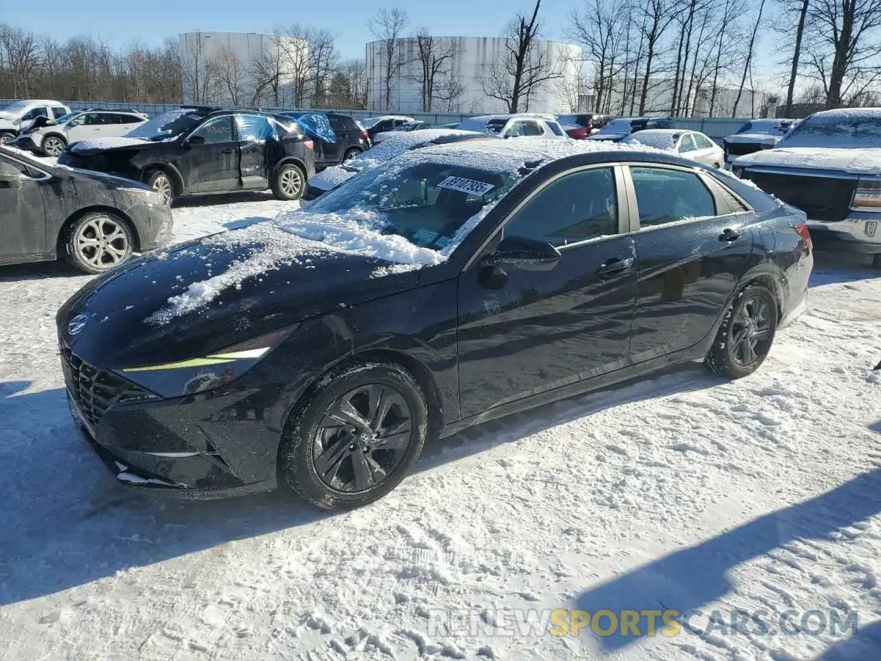 1 fotografías del automóvil dañado KMHLM4AJ1NU013268 HYUNDAI ELANTRA 2022