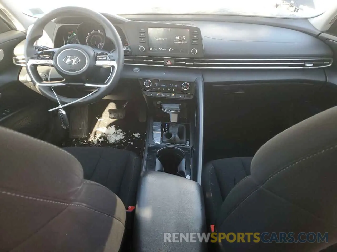 8 fotografías del automóvil dañado KMHLM4AJ1NU013268 HYUNDAI ELANTRA 2022