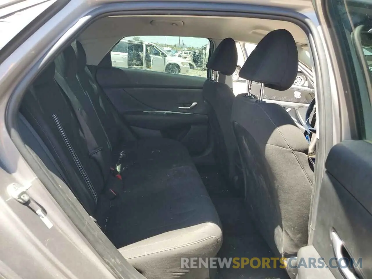 10 fotografías del automóvil dañado KMHLM4AJ1NU027316 HYUNDAI ELANTRA 2022
