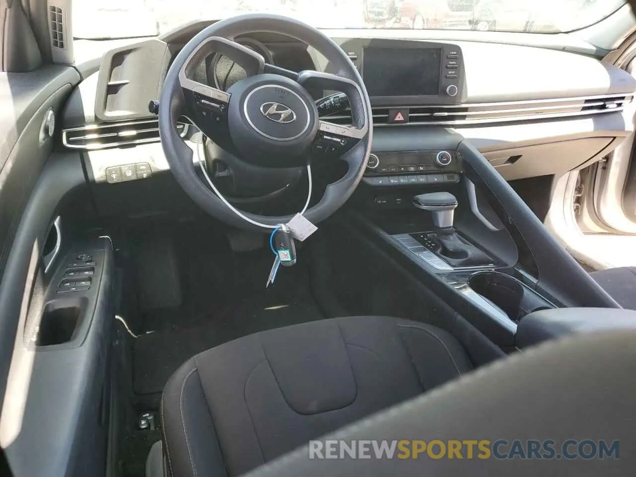 8 fotografías del automóvil dañado KMHLM4AJ1NU027316 HYUNDAI ELANTRA 2022