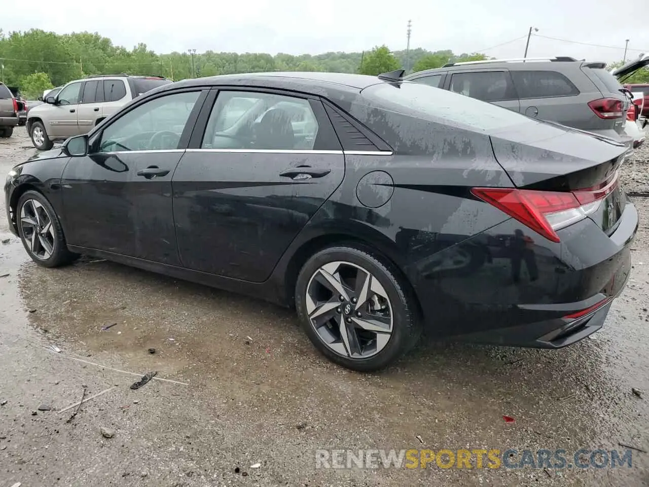 2 fotografías del automóvil dañado KMHLN4AG0NU340214 HYUNDAI ELANTRA 2022