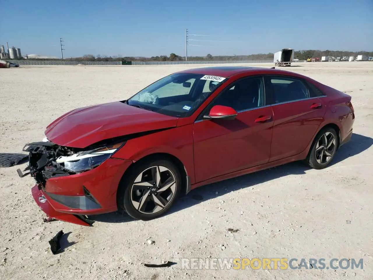 1 fotografías del automóvil dañado KMHLN4AG4NU363821 HYUNDAI ELANTRA 2022