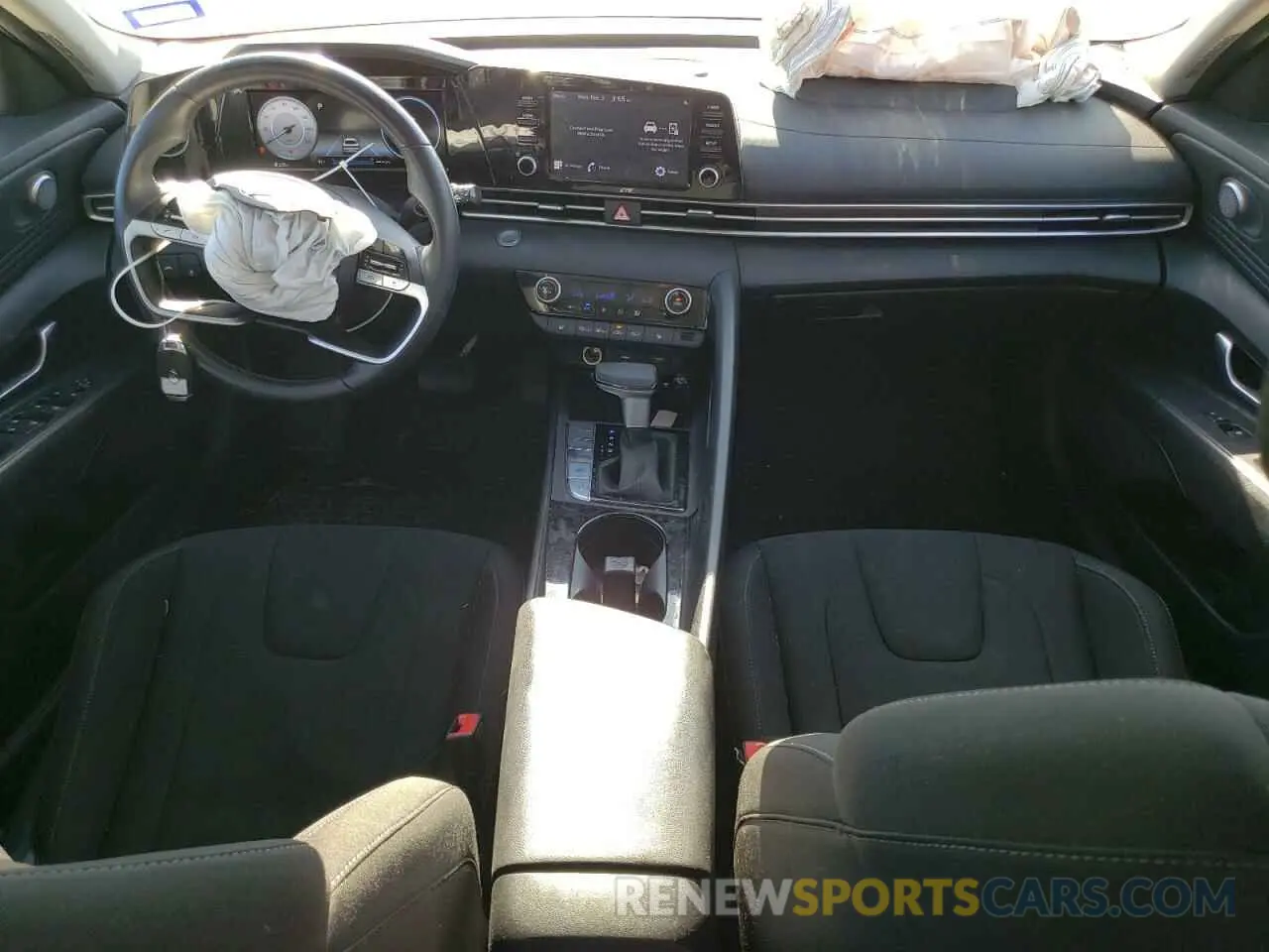 8 fotografías del automóvil dañado KMHLN4AG4NU363821 HYUNDAI ELANTRA 2022