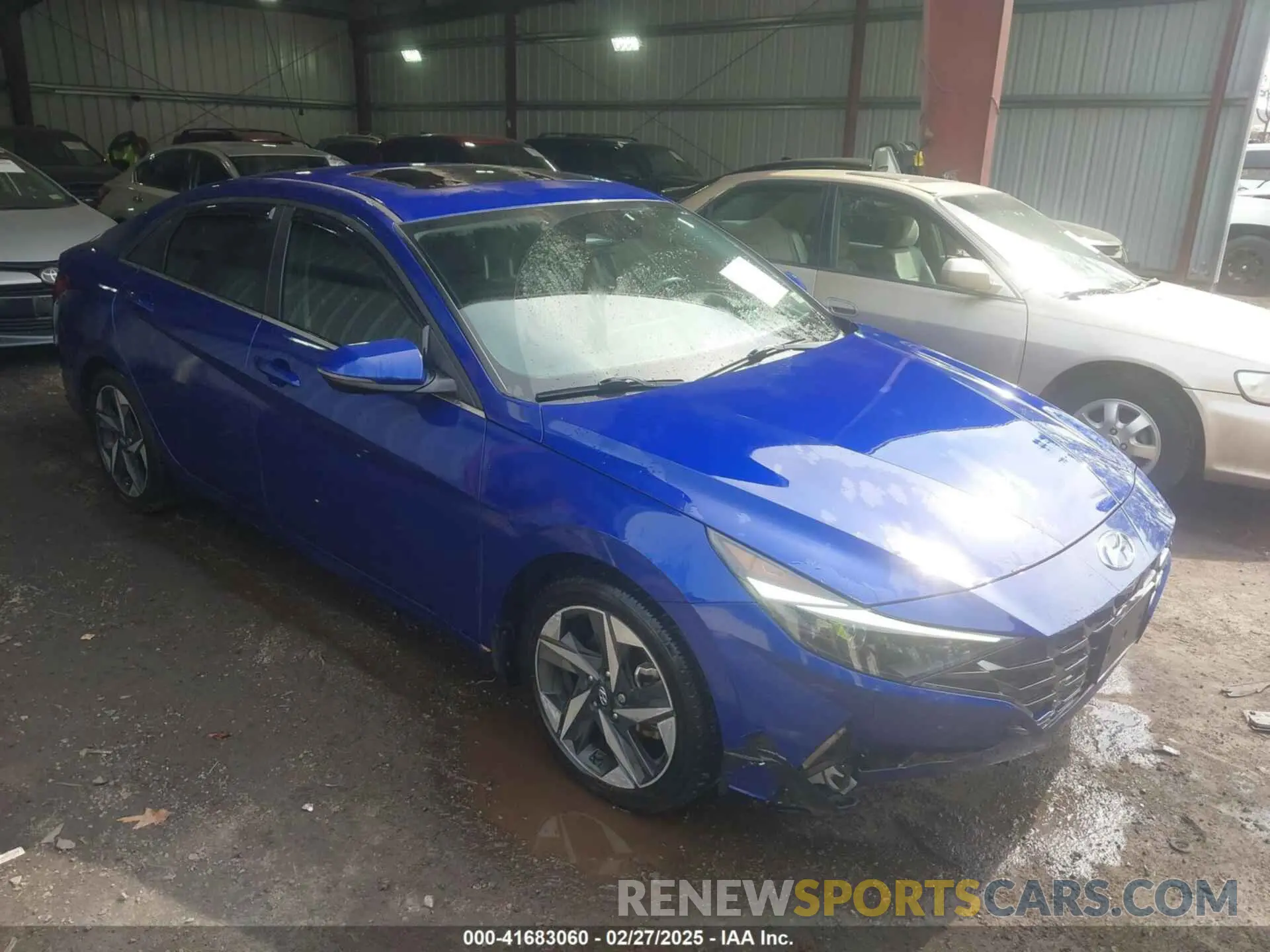 1 fotografías del automóvil dañado KMHLN4AG5NU354612 HYUNDAI ELANTRA 2022