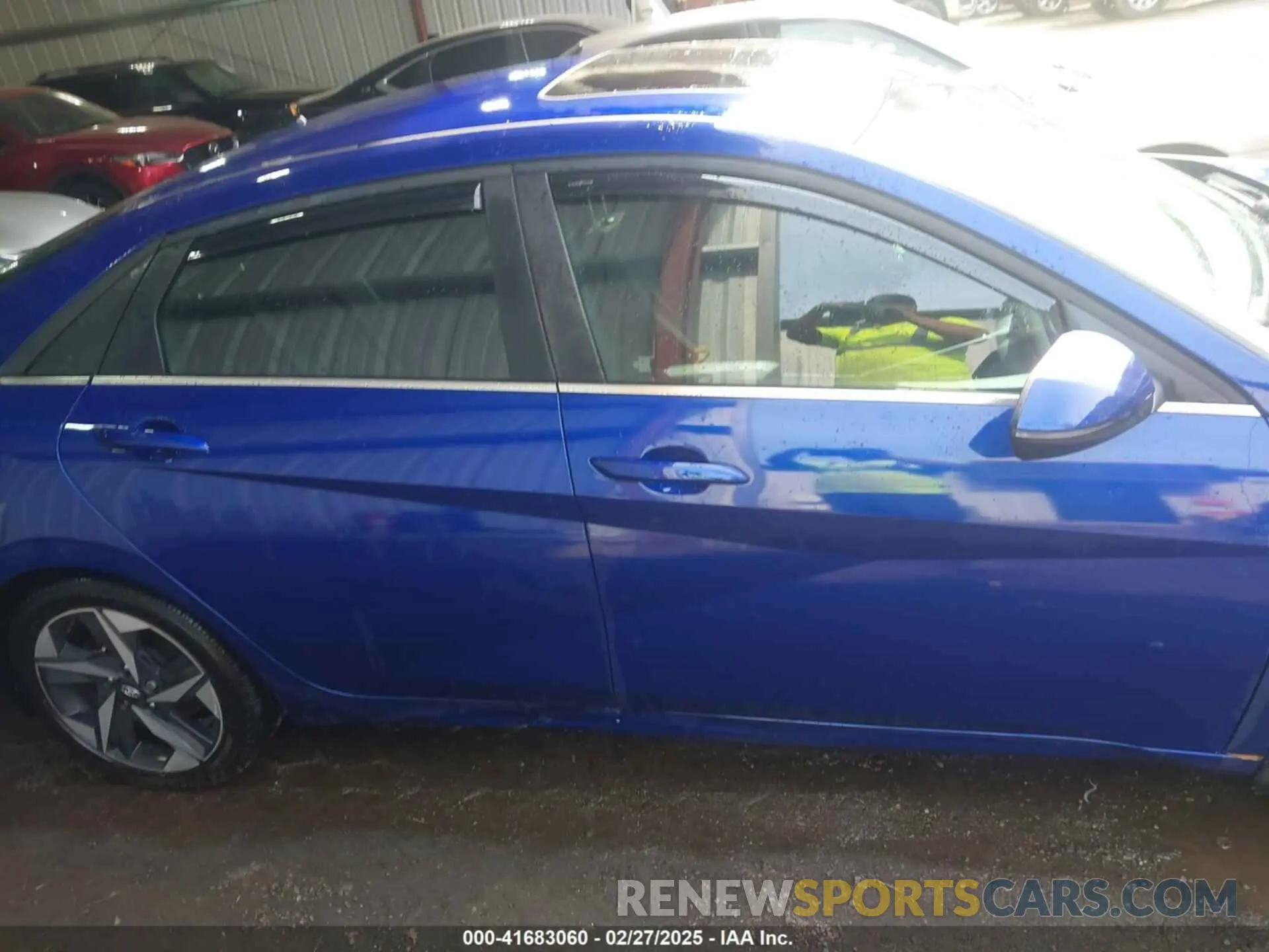 13 fotografías del automóvil dañado KMHLN4AG5NU354612 HYUNDAI ELANTRA 2022
